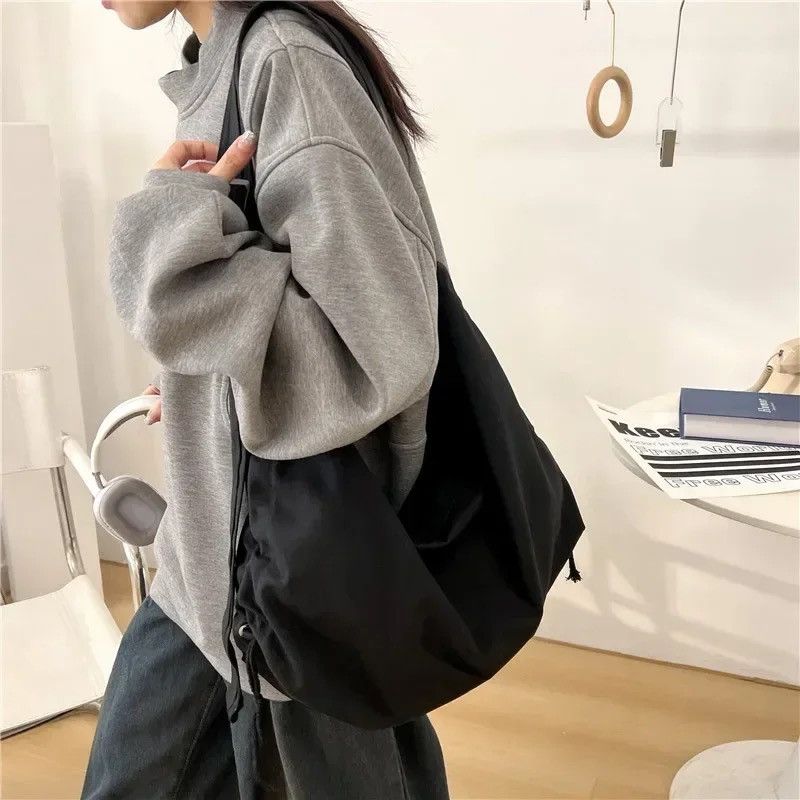 Designer 44x30x14cm Large Capacity Canvas Shoulder Bag Size ONE SIZE - 2 Thumbnail