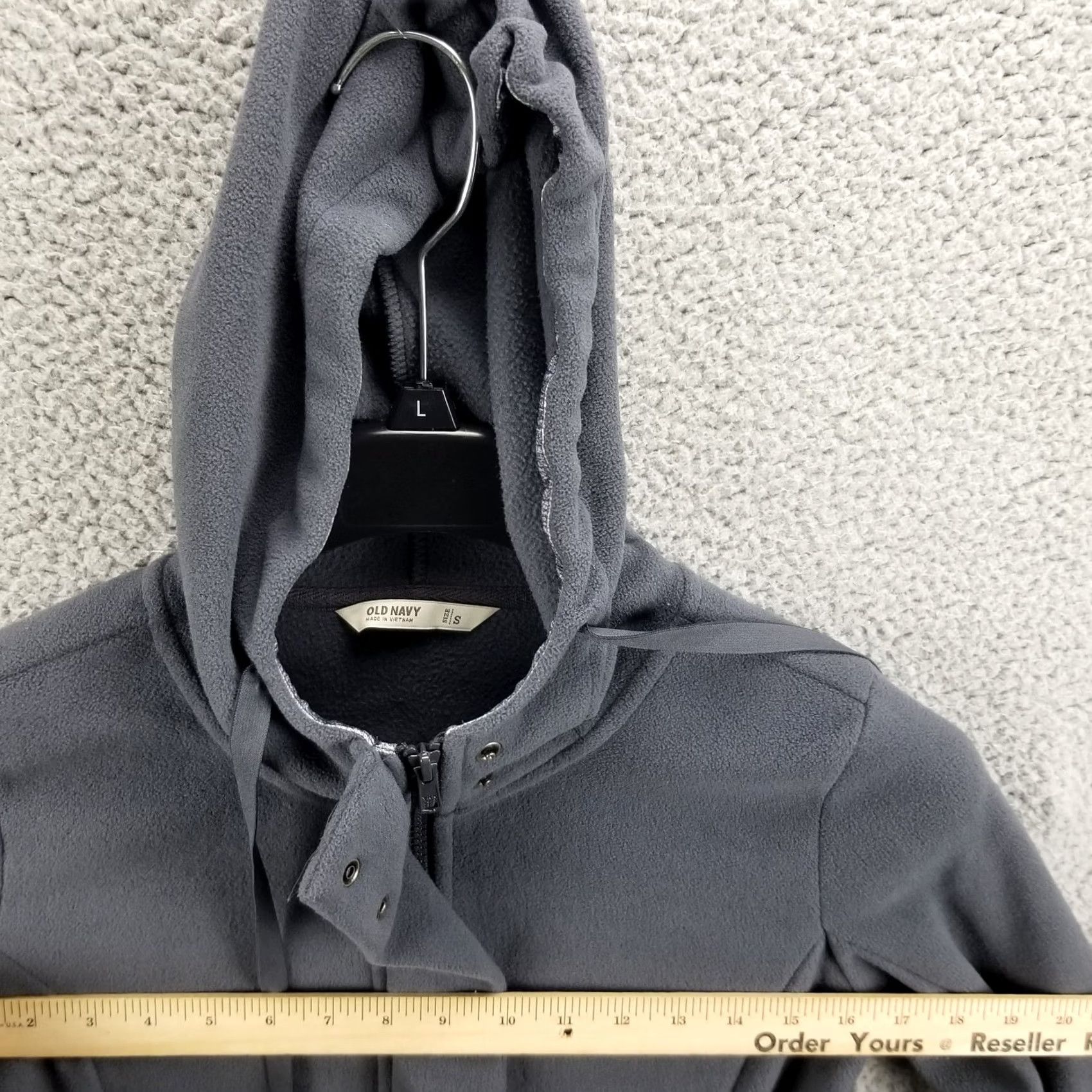 Old Navy Old Navy Jacket Women's Small Long Sleeve Zip Hoodie Fleece Raglan Sweatshirt Size S / US 4 / IT 40 - 6 Thumbnail