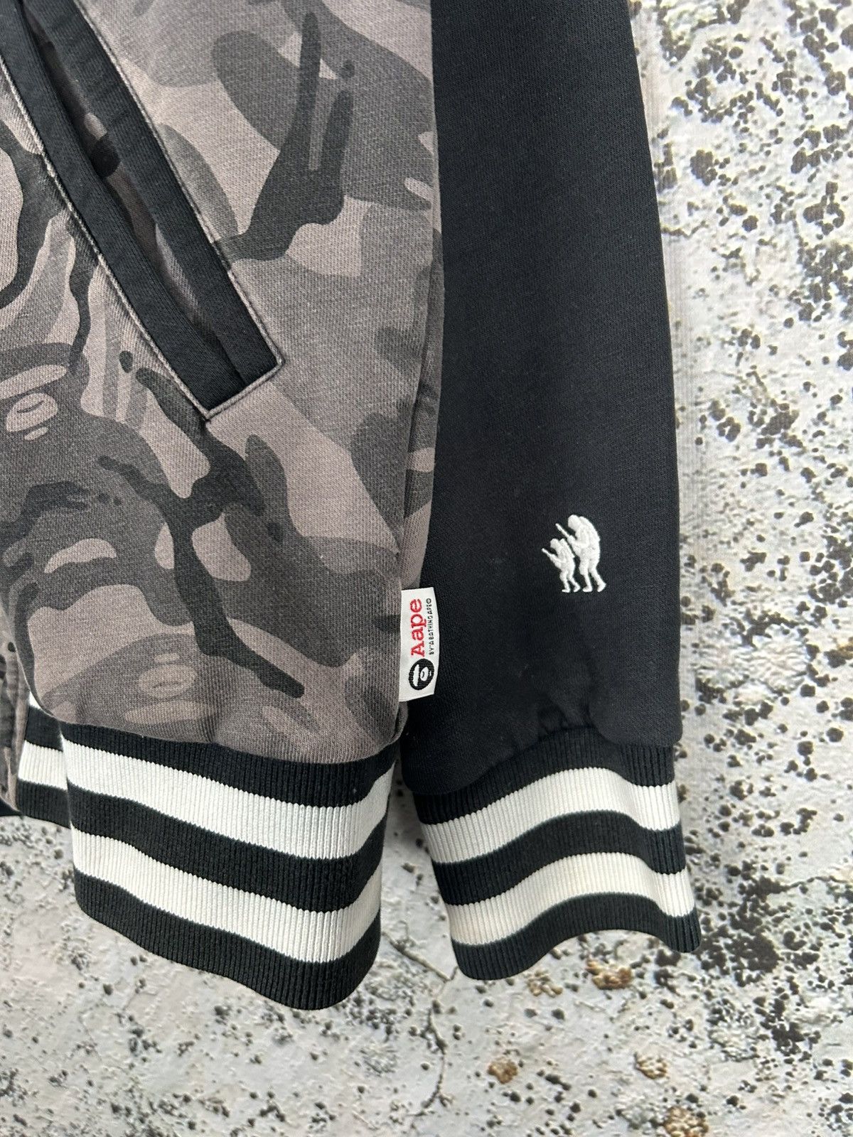 Aape Vintage Aape Now by A Bathing Ape Camo Military Varsity Hype Size US M / EU 48-50 / 2 - 5 Thumbnail
