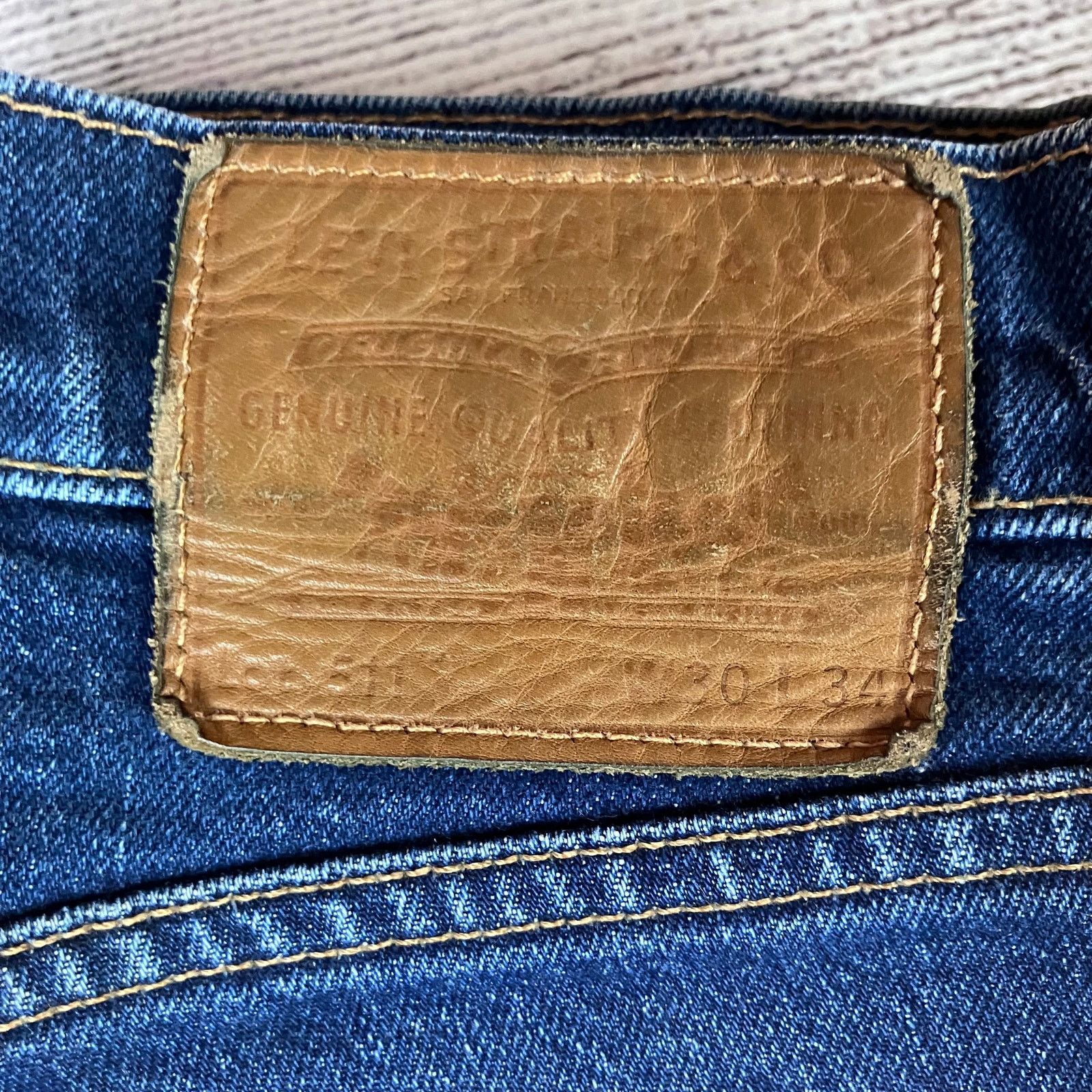 Levi's Levi's 511 Premium Straight Leg "Big E" Denim Jeans Size US 30 / EU 46 - 7 Thumbnail