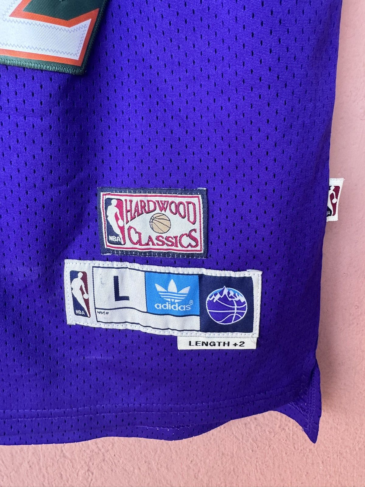 Adidas Maillot NBA Utah Jazz Karl Malone #32 Hardwood Classics Size US L / EU 52-54 / 3 - 4 Thumbnail