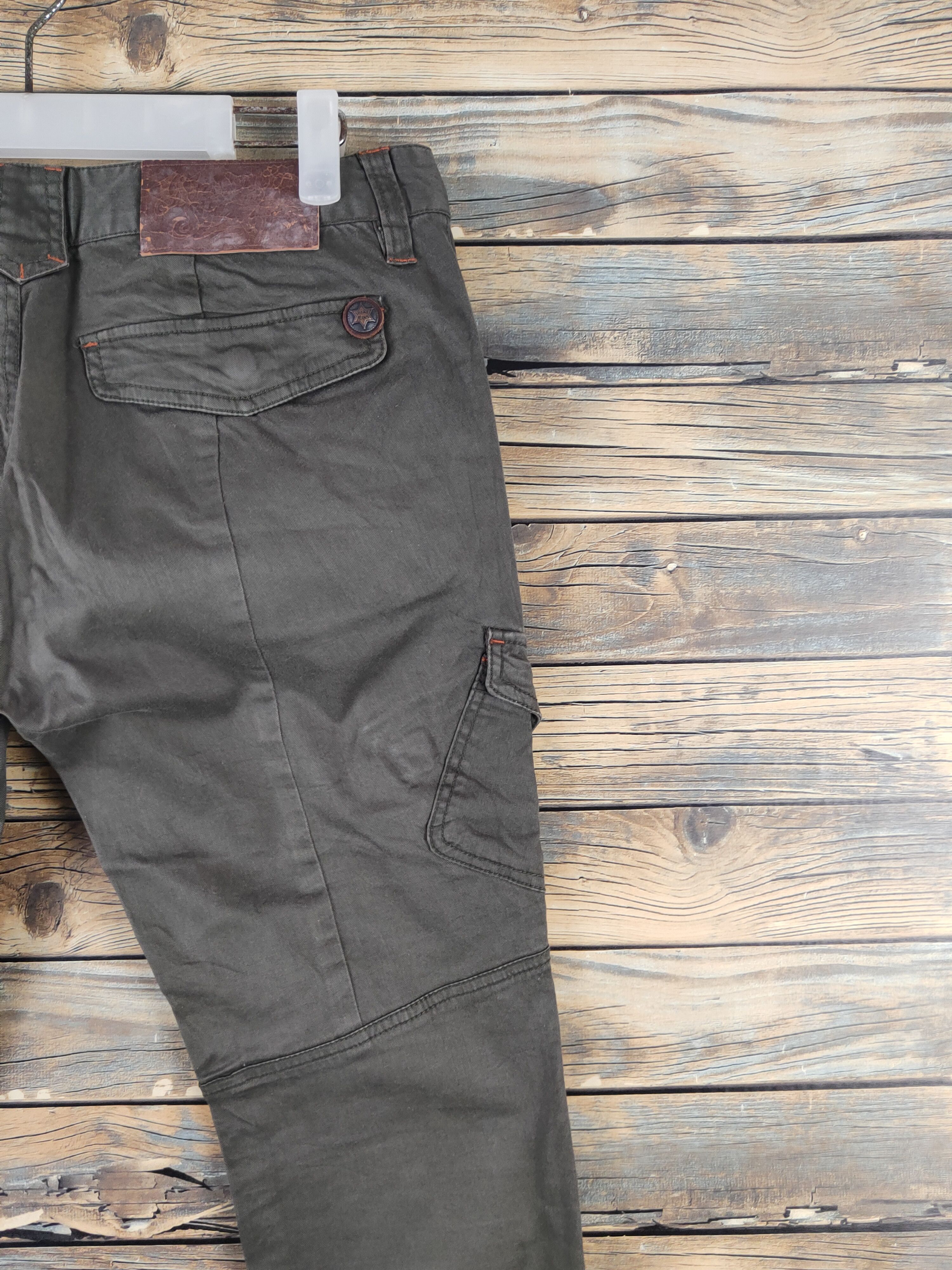 Japanese Brand DL Shane Brown Multipocket Tactical Cargo Pants #1347 Size 28" / US 6 / IT 42 - 12 Thumbnail