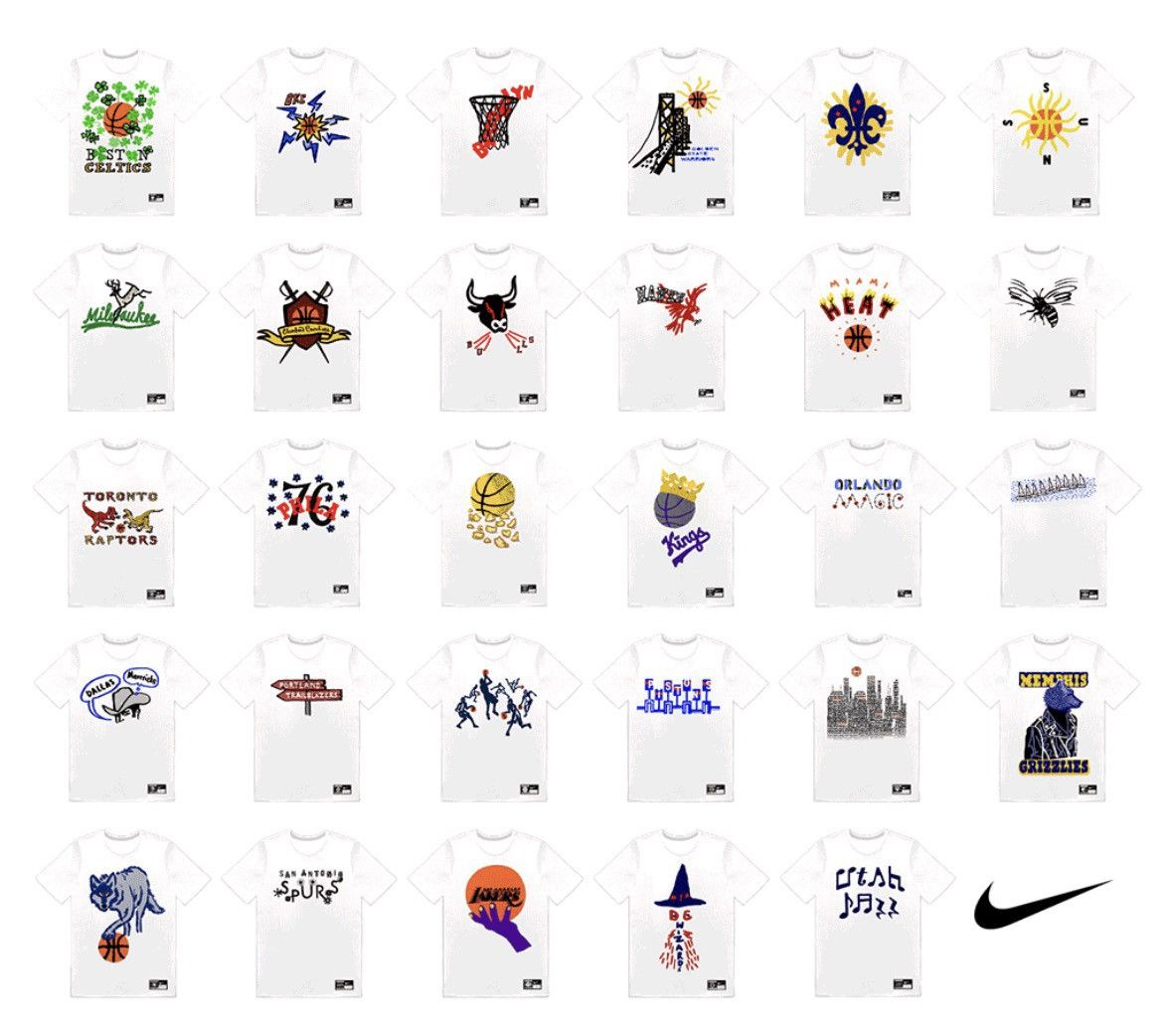 Nike Nike X Filip Pagowski Rare NY Knicks Tee Size US M / EU 48-50 / 2 - 10 Thumbnail