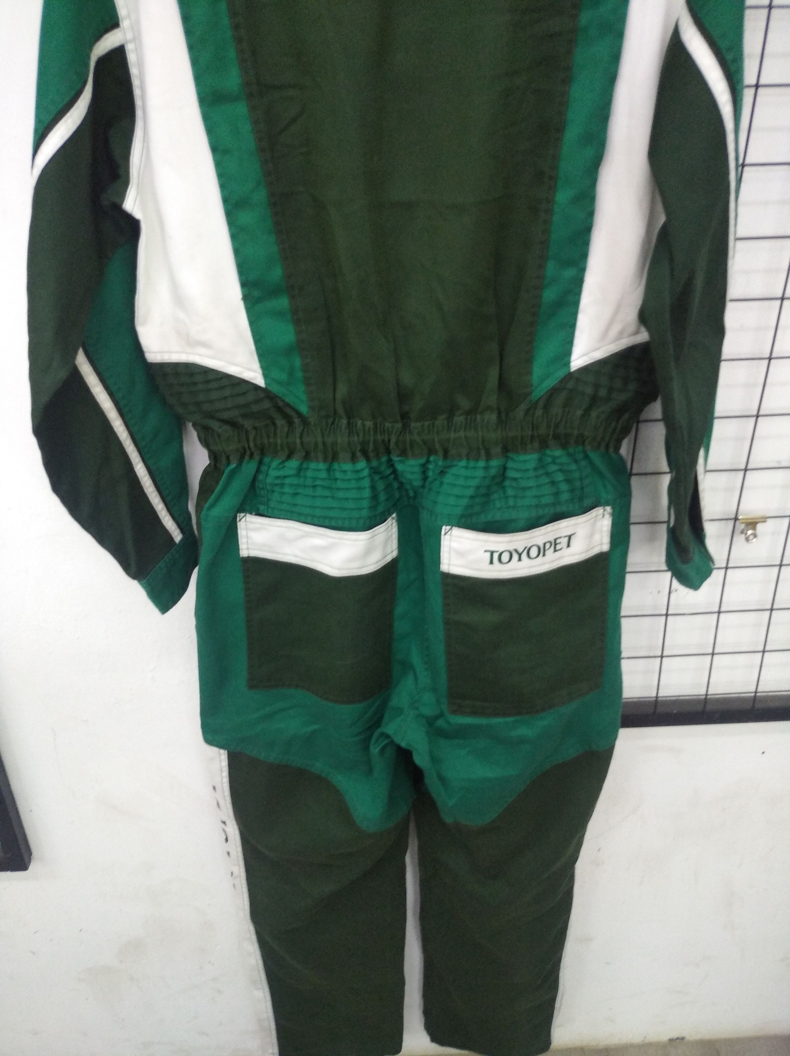 Japanese Brand × Sports Specialties Vintage Toyota Techno Toyopet Overalls Jumpsuits Racing Size US 34 / EU 50 - 4 Thumbnail