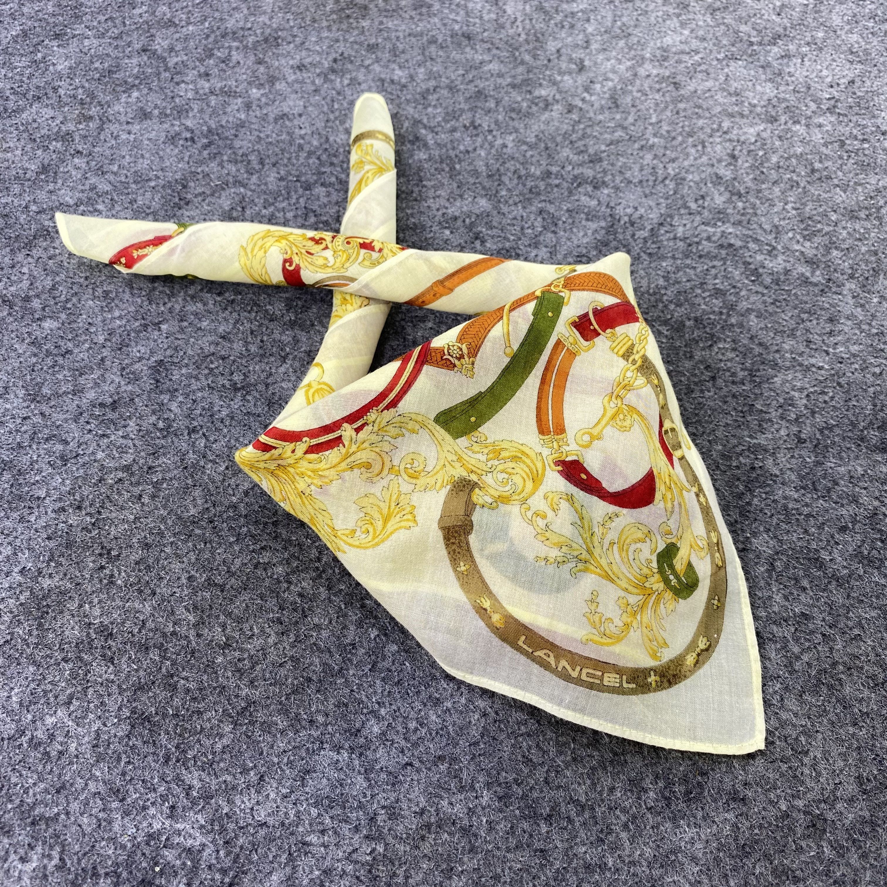 Lancel Lancel Handkerchief / Bandana / Neckerchief-B807 Size ONE SIZE - 1 Thumbnail
