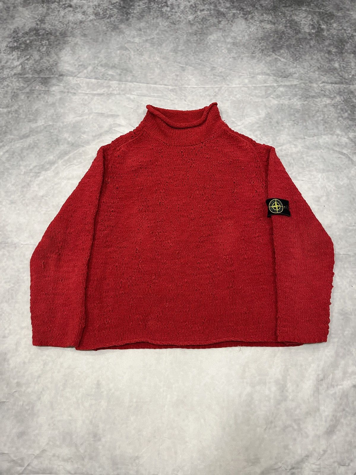 Stone Island Stone Island AW2000 Vintage Knit Sweater Size US L / EU 52-54 / 3 - 1 Thumbnail