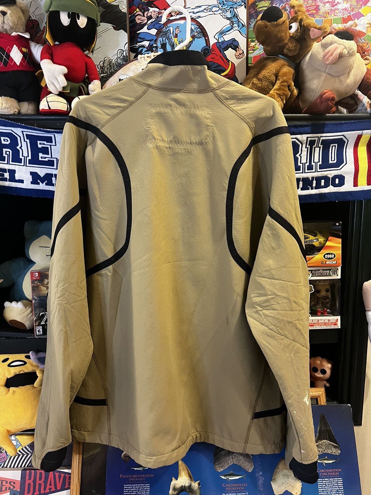 Nike × Vintage VTG Nike Tan Sphere Jacket Size US XXL / EU 58 / 5 - 7 Thumbnail