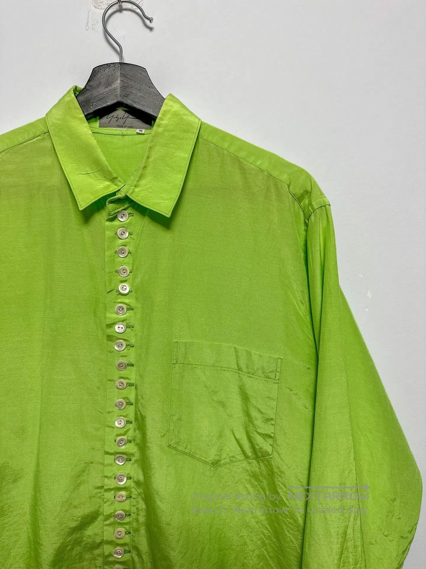 Yohji Yamamoto Yohji Yamamoto Green Button. Size US M / EU 48-50 / 2 - 3 Thumbnail
