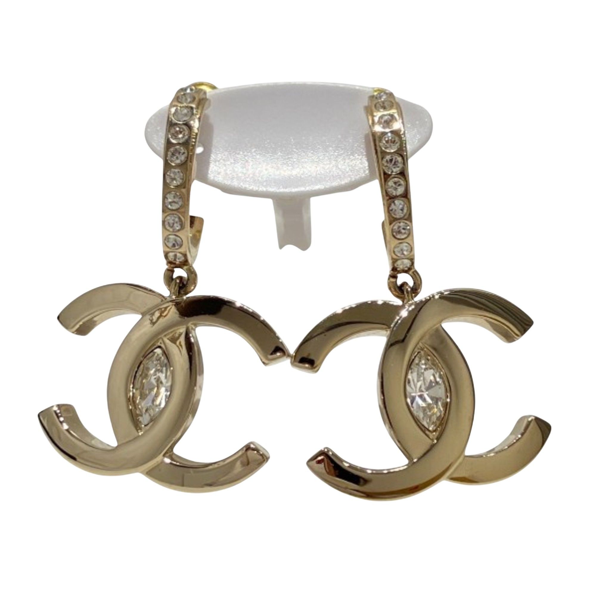 Chanel Chanel Coco Mark earring Size ONE SIZE - 1 Thumbnail