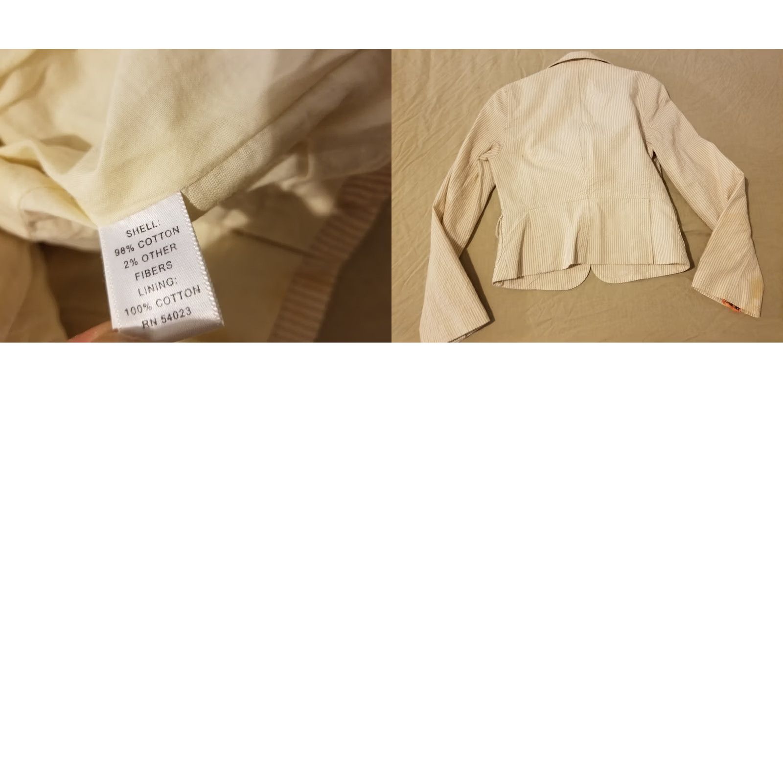 Banana Republic VINTAGE? (No) Banana Republic Blazer Shirt? Size XS / US 0-2 / IT 36-38 - 8 Thumbnail