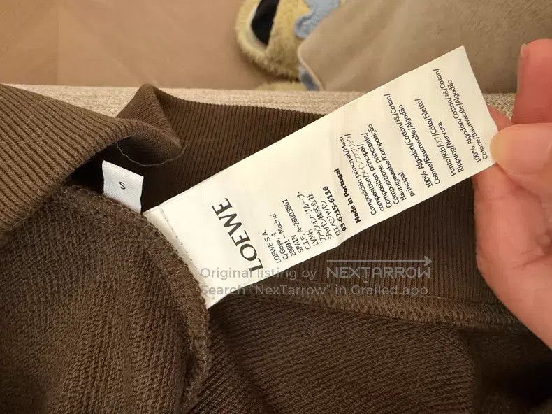 Loewe Loewe Coffee Hooded Sweatshirt Size S / US 4 / IT 40 - 5 Thumbnail