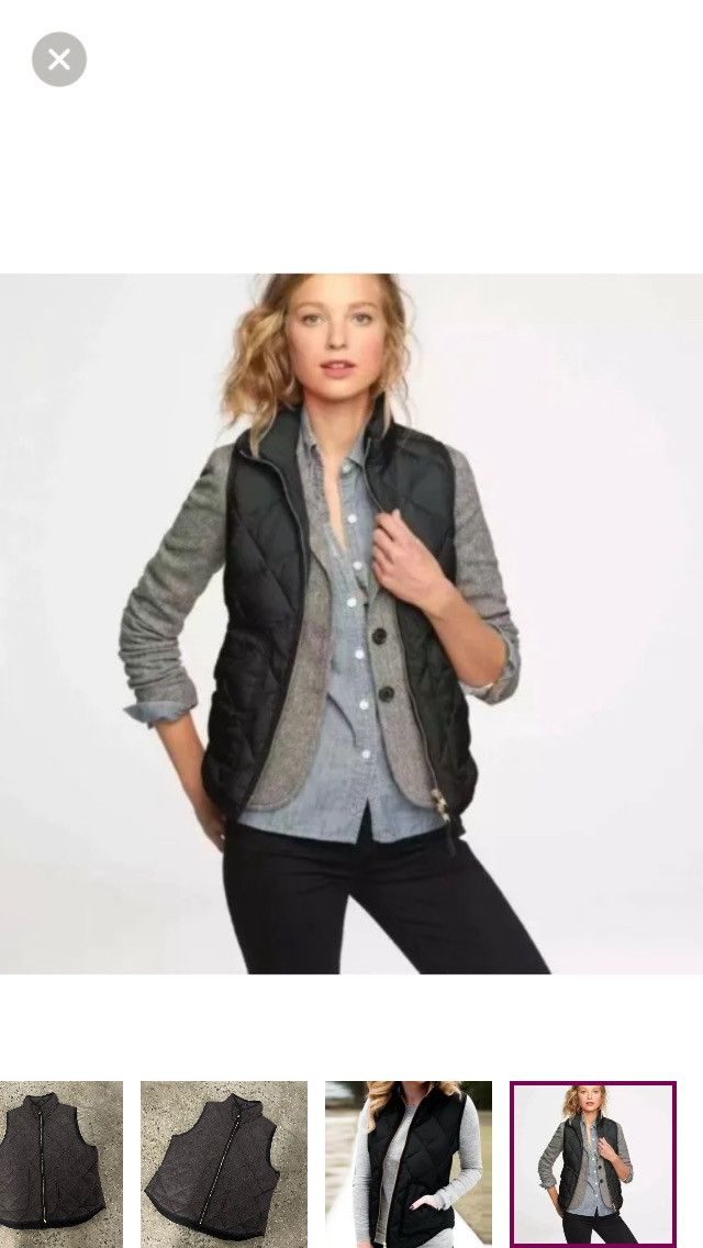 J.Crew J Crew Excursion Down Puffer Vest Large Size L / US 10 / IT 46 - 10 Thumbnail