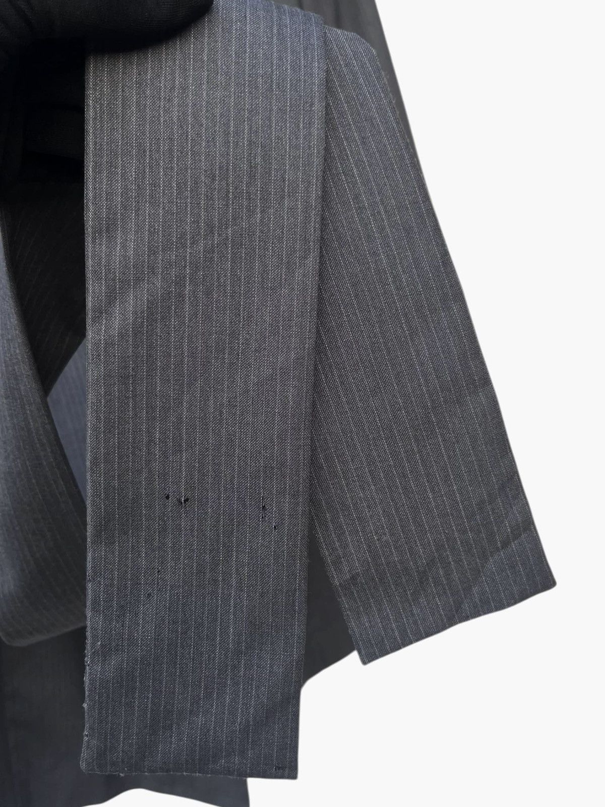 Jean Paul Gaultier Archive Jean Paul Gaultier Classique Pinstripe Wrap Jacket Size M / US 6-8 / IT 42-44 - 22 Thumbnail