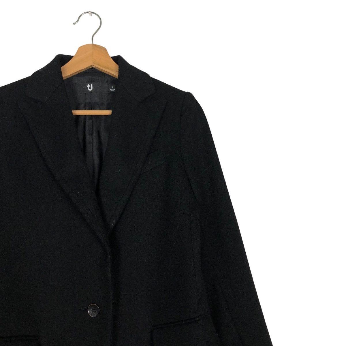 Jil Sander 🔥Rich Black Long Jacket Jill Sander J+ Japan Size US S / EU 44-46 / 1 - 6 Thumbnail