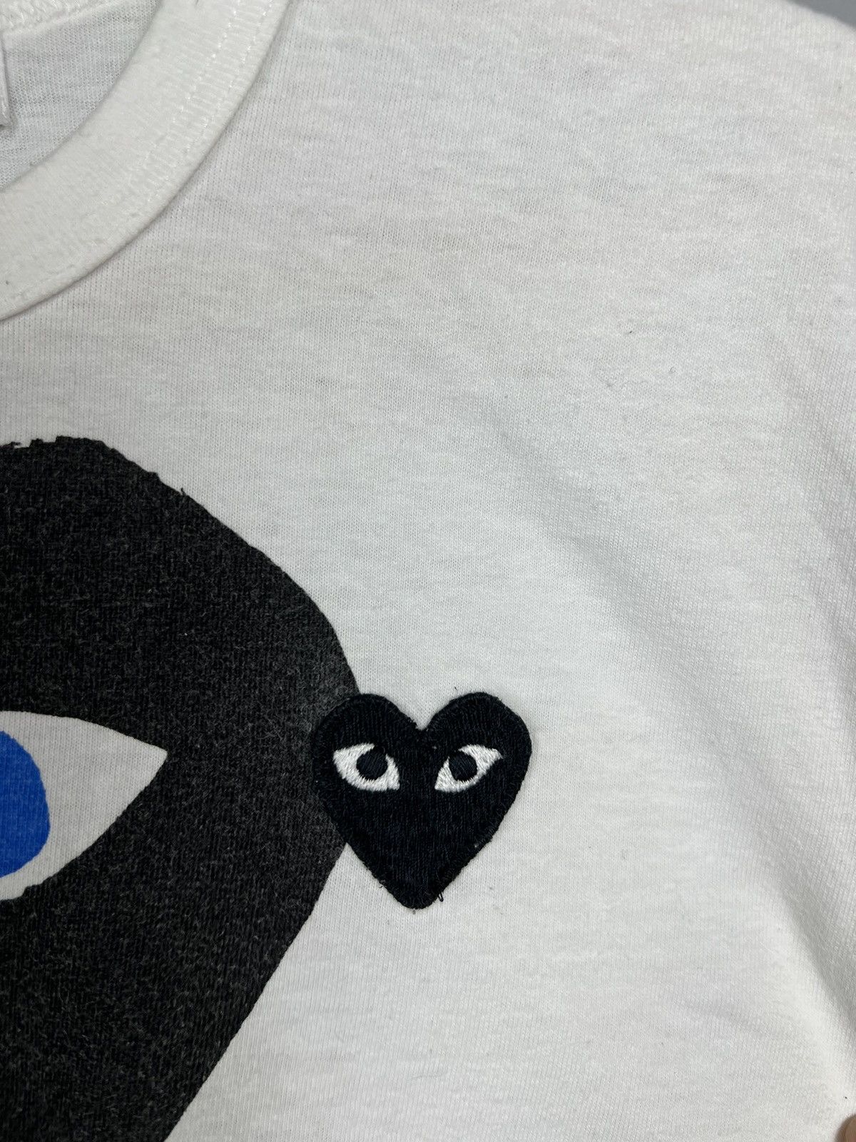 Comme des Garcons (S-M) Play Comme des Garçons tee logo hearts Size US M / EU 48-50 / 2 - 4 Thumbnail