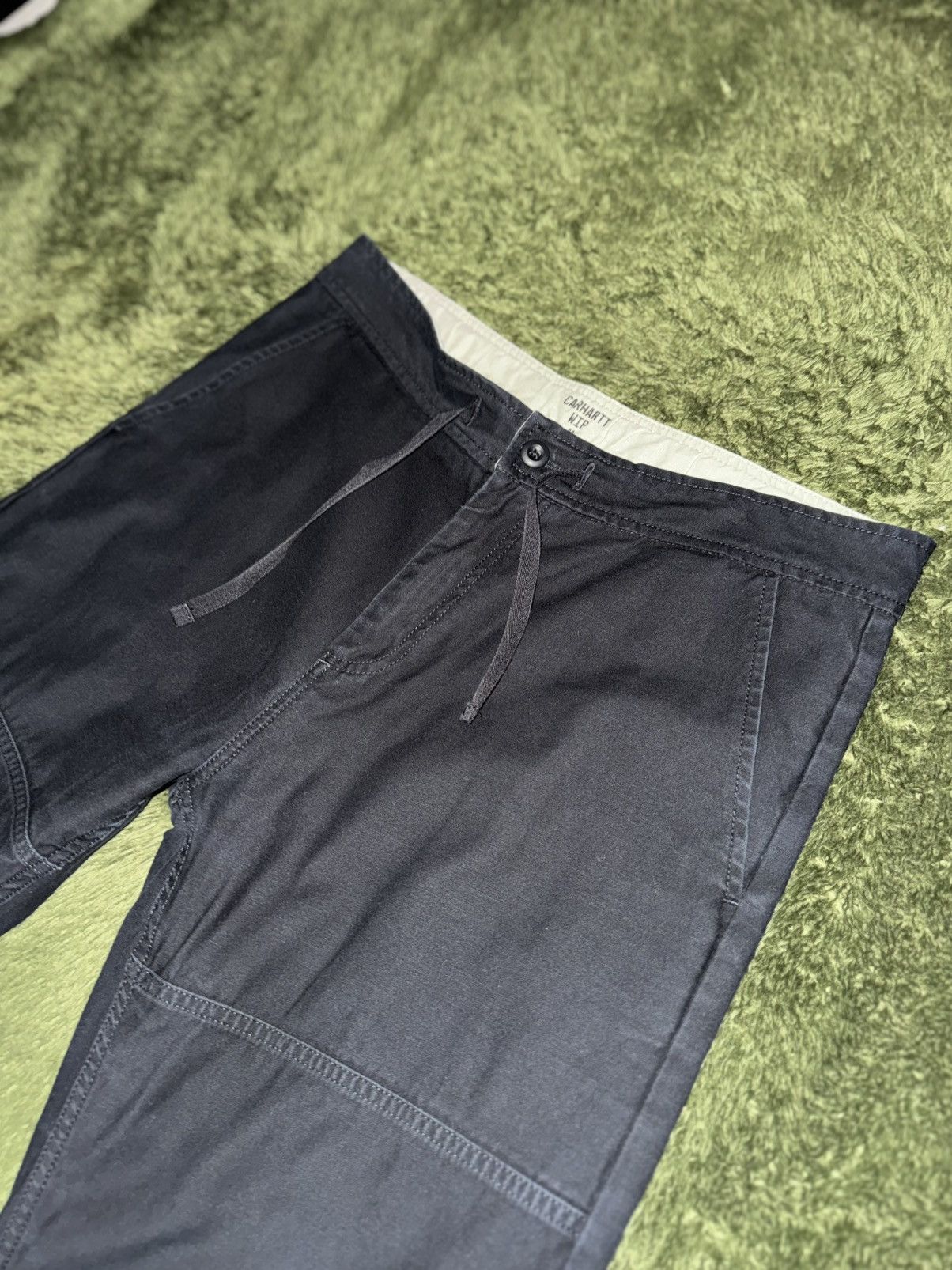 Carhartt Wip [M] Carhartt WIP Marshall Cotton Jogger Pants Black Size US 34 / EU 50 - 2 Thumbnail