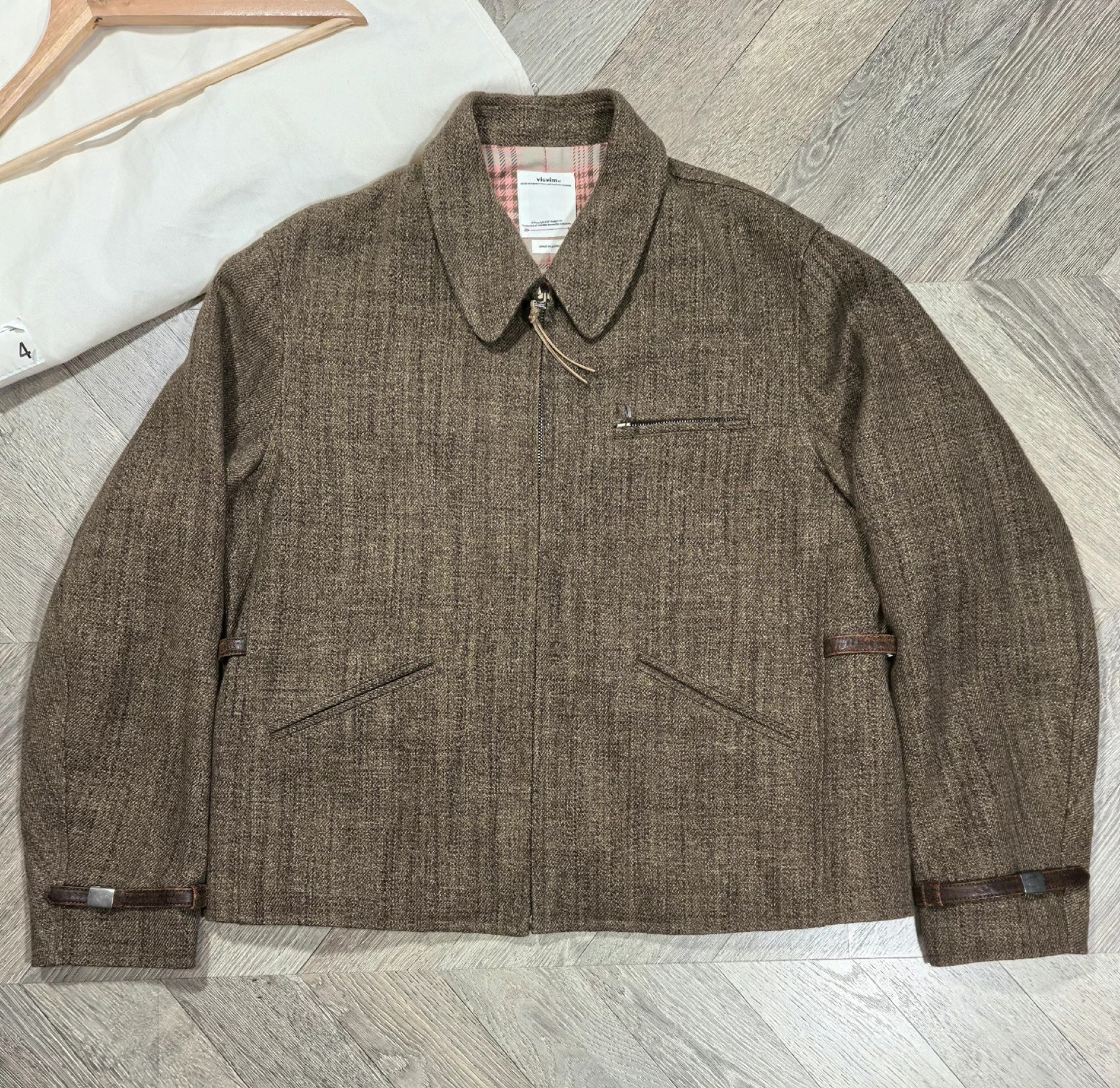 Visvim VISVIM 20AW Garrison Jacket Wool-Linen Sheepskin 4 Size US XL / EU 56 / 4 - 1 Thumbnail