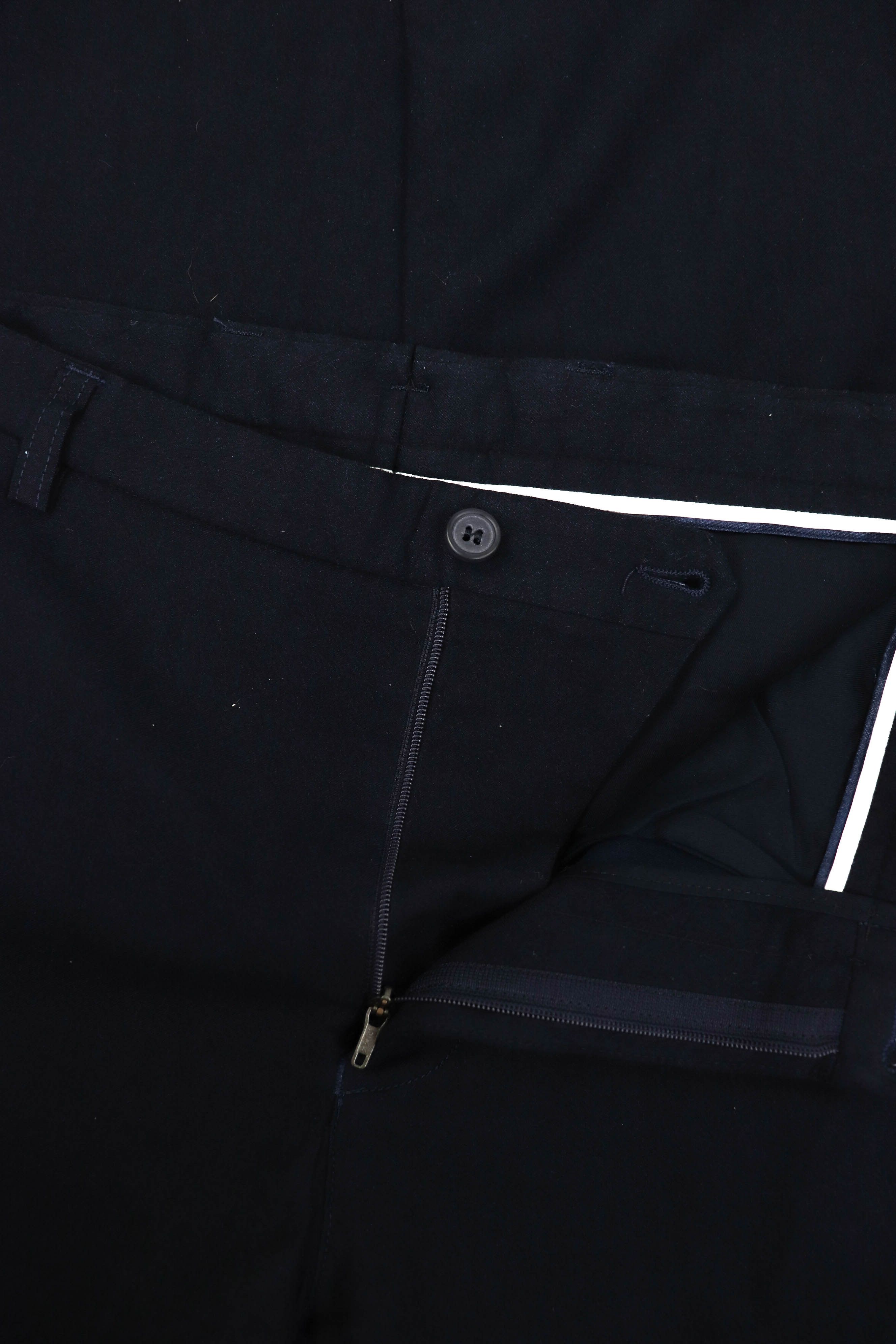 Lacoste Lacoste Slim Fit Men’s Dark Blue Wool Cotton Slim Fit Pants Size US 33 - 7 Thumbnail