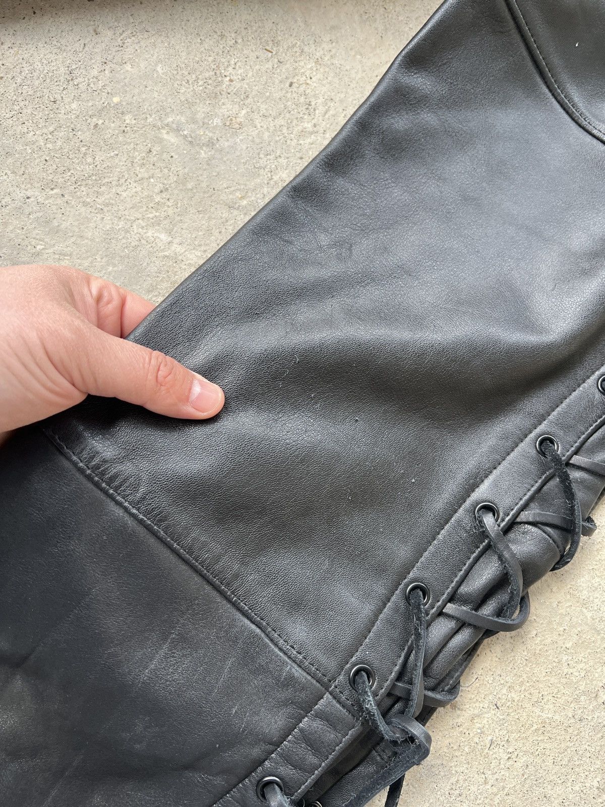 Leather IXS Echtes Leder Moto Pants Size 58 Size US 36 / EU 52 - 6 Thumbnail