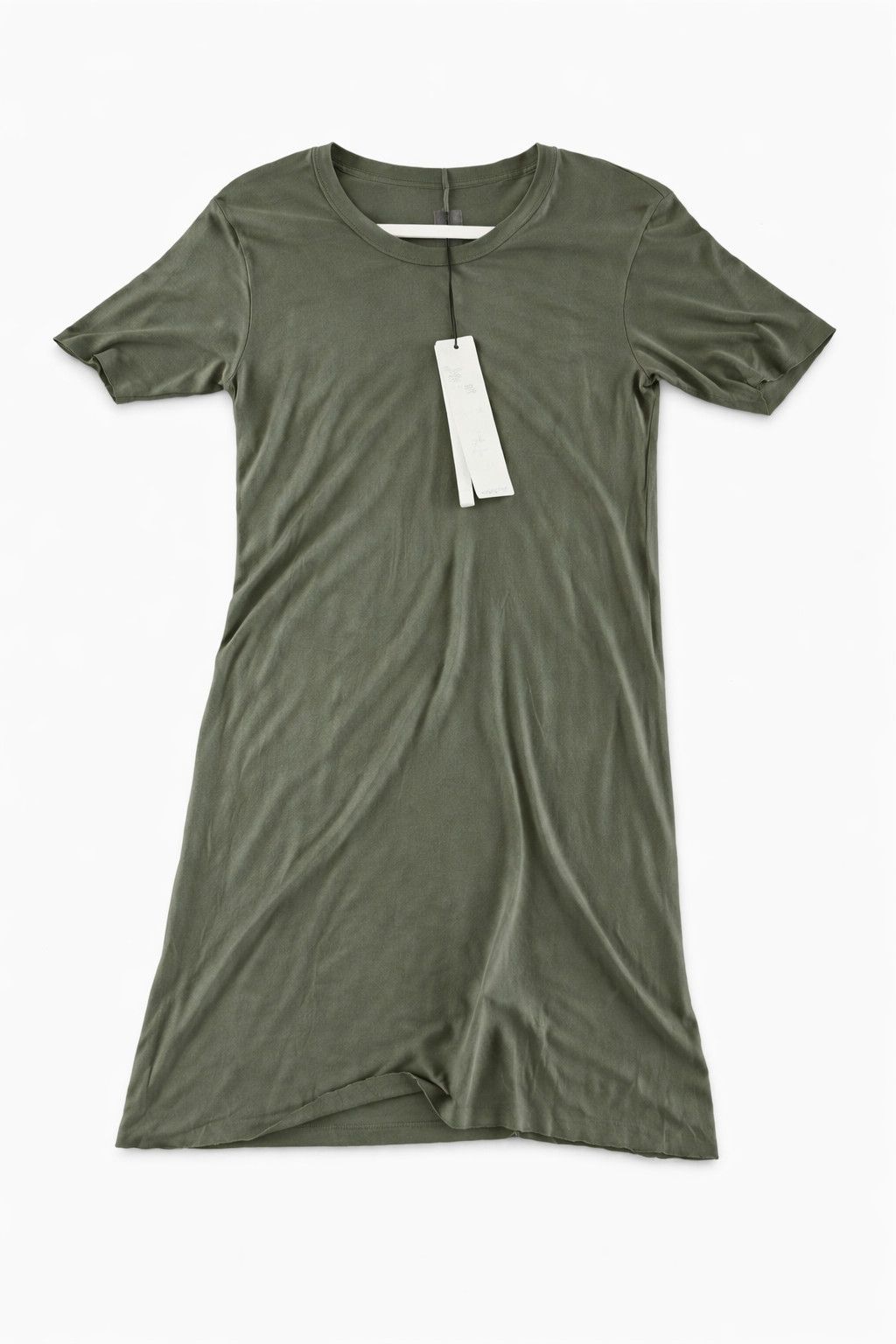 Rick Owens Rick Owens Mainline Basic Tee – Jade Green – Size S Size US S / EU 44-46 / 1 - 3 Thumbnail
