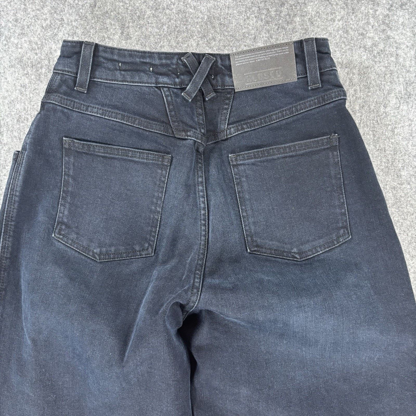 CLOSED Closed Pearl Jeans High Rise Denim Black Women's Size 26 Size 26" / US 2 / IT 38 - 6 Thumbnail