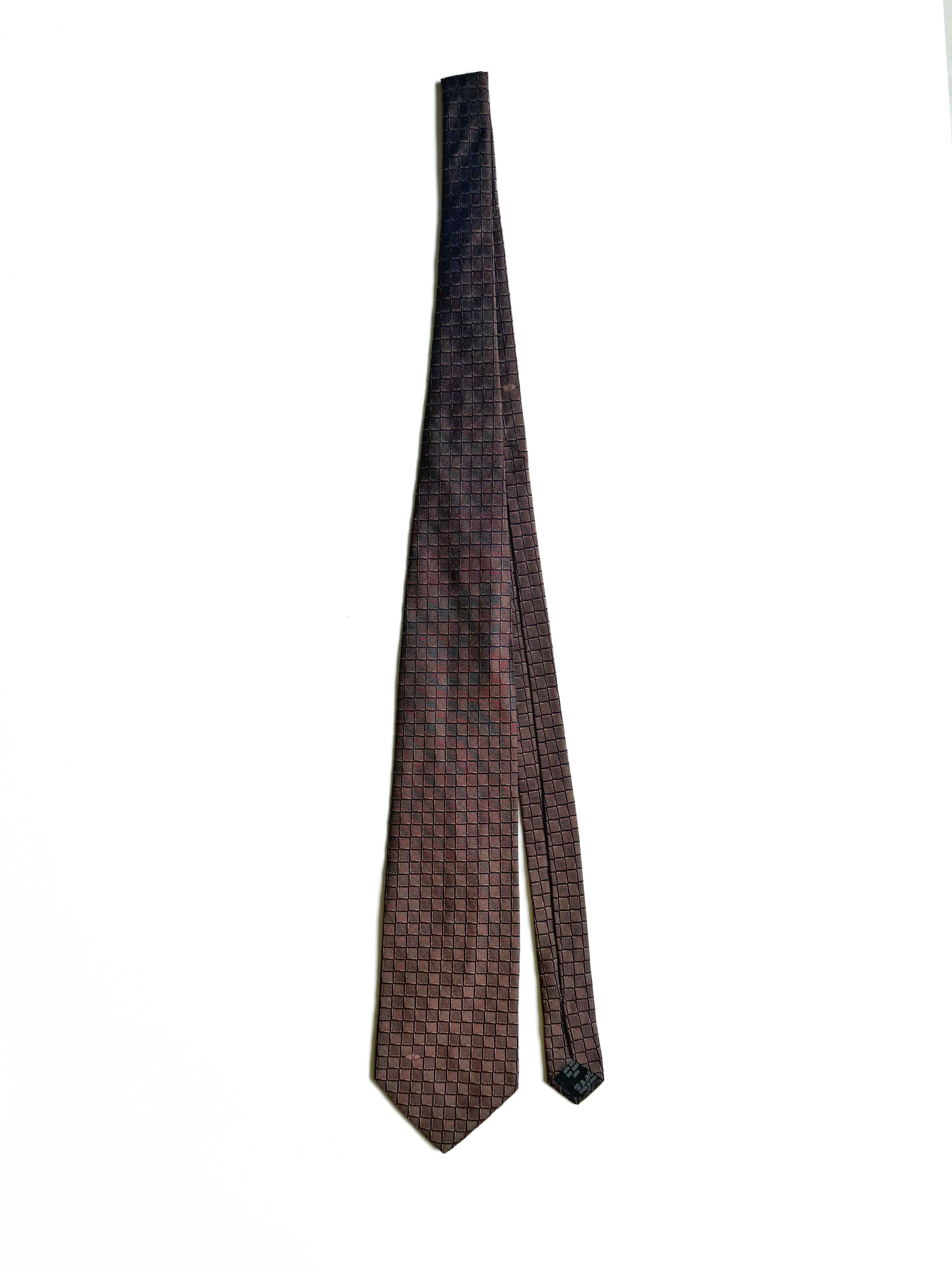 Valentino Men's Valentio Vintage Silk Neck Tie Made in Italy Size ONE SIZE - 4 Thumbnail