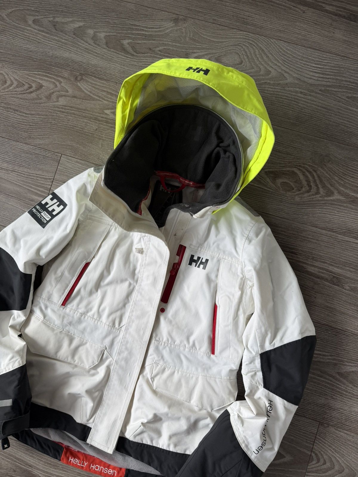 Helly Hansen ‼️Pro Helly Hansen Waterproof Kill Cord ,Cuffs Tech Jacket‼️ Size US XS / EU 42 / 0 - 7 Thumbnail
