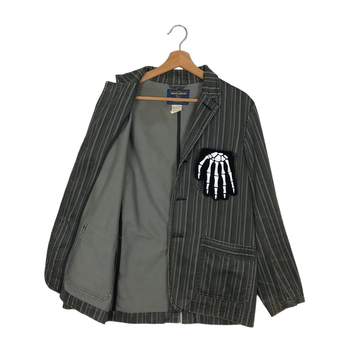 Woolrich Woolen Mills VINTAGE HIKORY CHORE WORK JACKET WOOLRICH JAPAN MADE Size US M / EU 48-50 / 2 - 8 Thumbnail