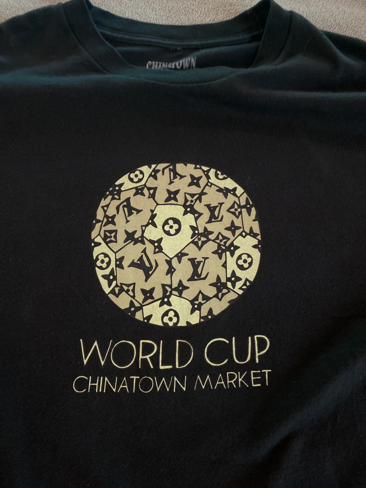 Market Chinatown Market Black “World Cup” Tee Size US L / EU 52-54 / 3 - 2 Thumbnail