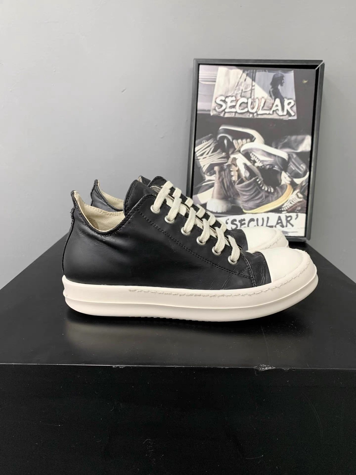 Rick Owens Rick Owens Low-Top Big Converse K34 Size US 6 / IT 36 - 2 Thumbnail