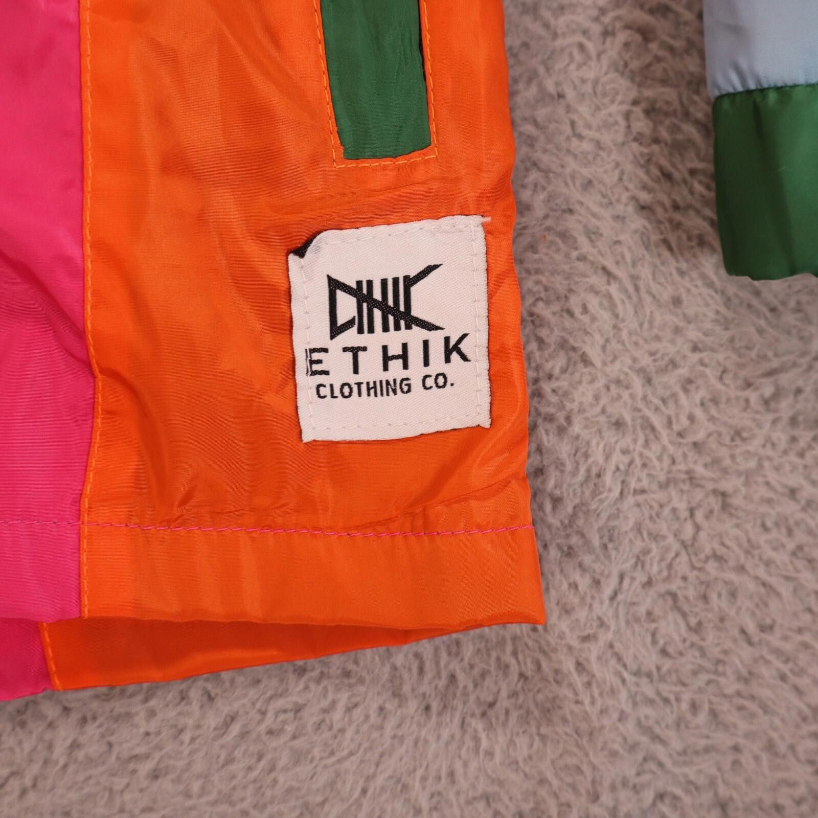 Retrofit Ethik Retro Zip up jacket crewneck Small Colorblock NYC Size US S / EU 44-46 / 1 - 2 Thumbnail