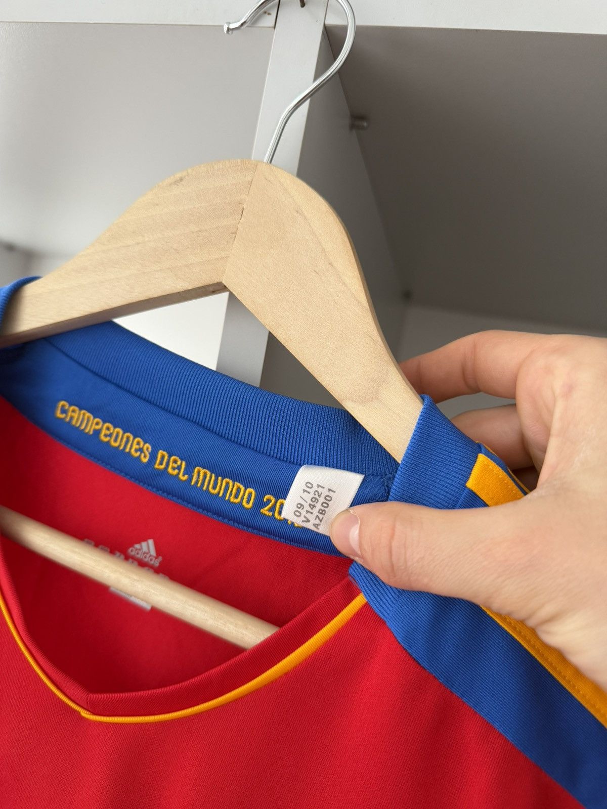 Adidas Adidas Spain Fifa 2010 Home S Jersey Size US S / EU 44-46 / 1 - 7 Thumbnail