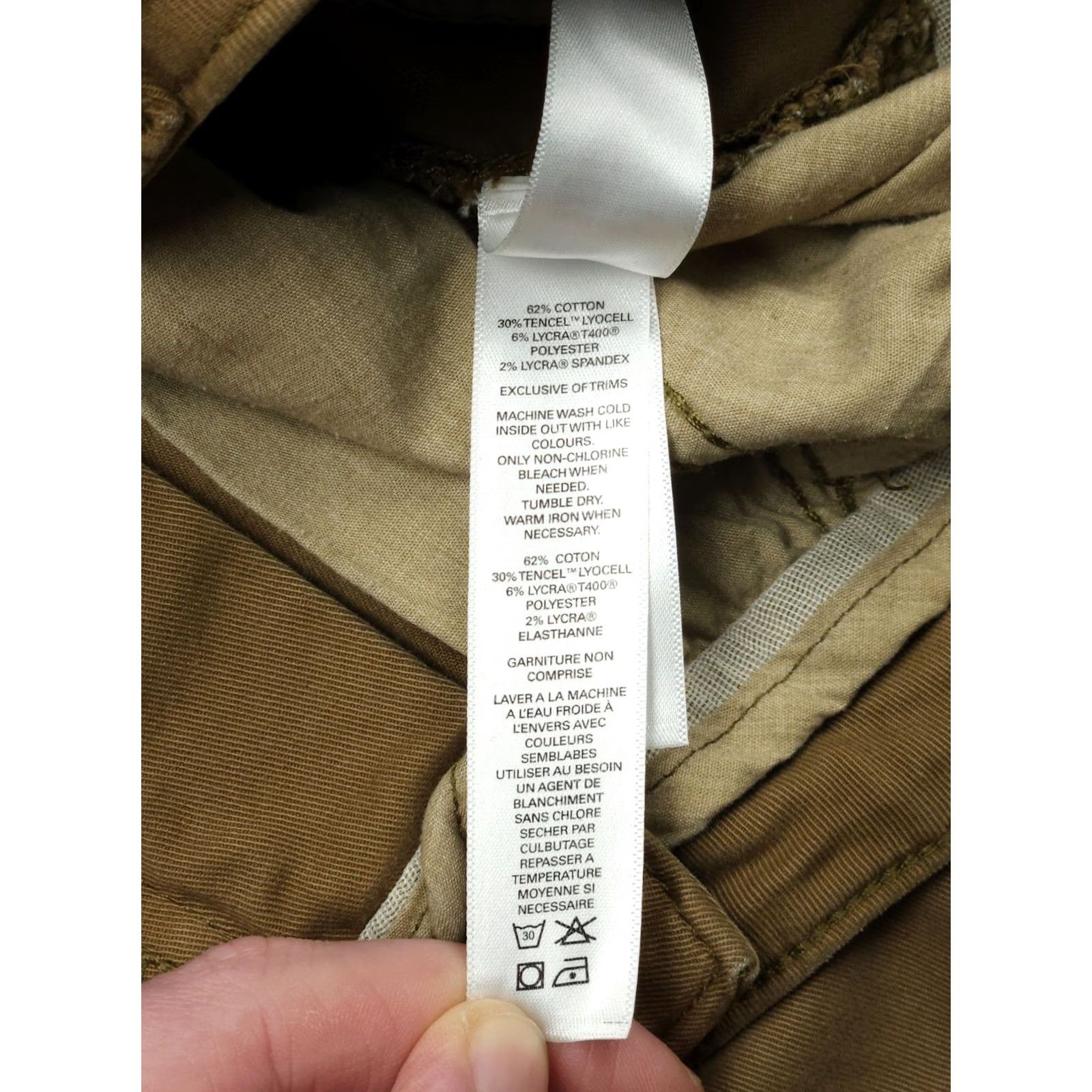 DUER DUER Live Free Adventure Pant Men's 30x30 Brown mpth1006 Cargo Pockets Stretch Tapered 5-Pocket Denim? Size US 30 / EU 46 - 6 Thumbnail