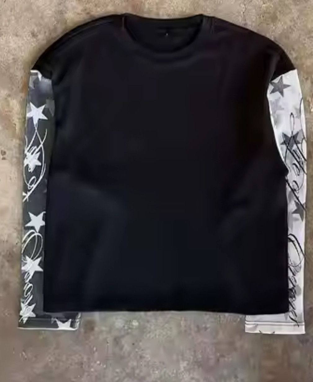 Other Streetwear Punk Star Long Sleeve Sweater Jacquard Knitwear Size US S / EU 44-46 / 1 - 2 Thumbnail