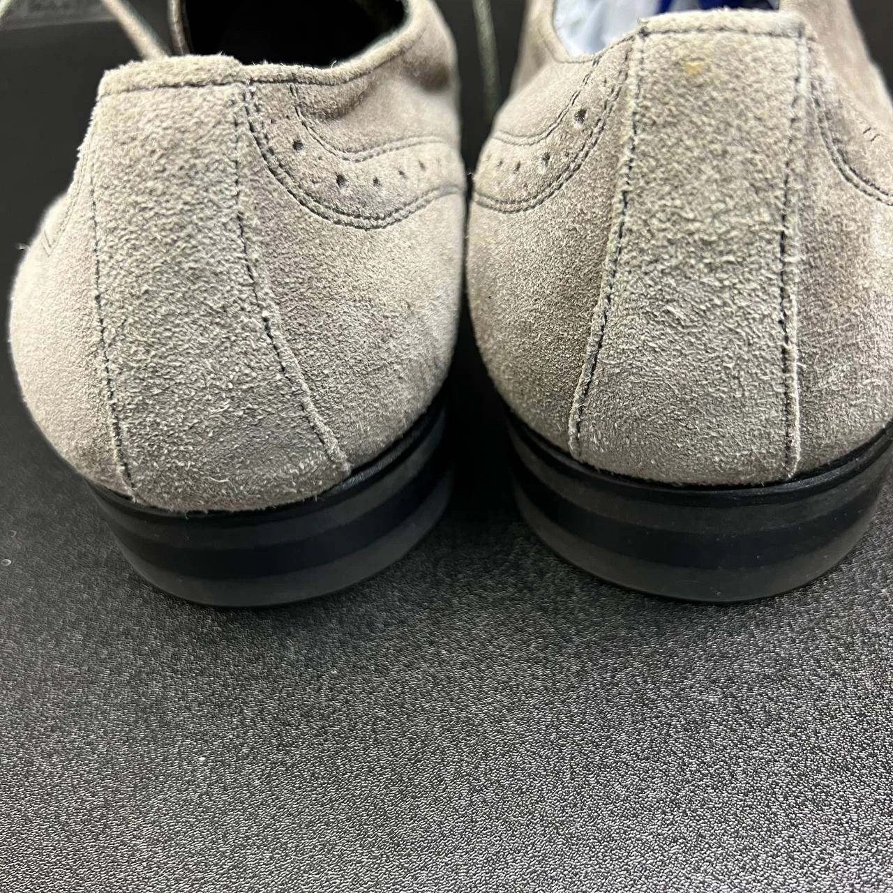 Hugo Boss Hugo Boss Dress Shoes Men 8 Suede Derby Lace-Up 50211002 Size US 8 / EU 41 - 4 Thumbnail