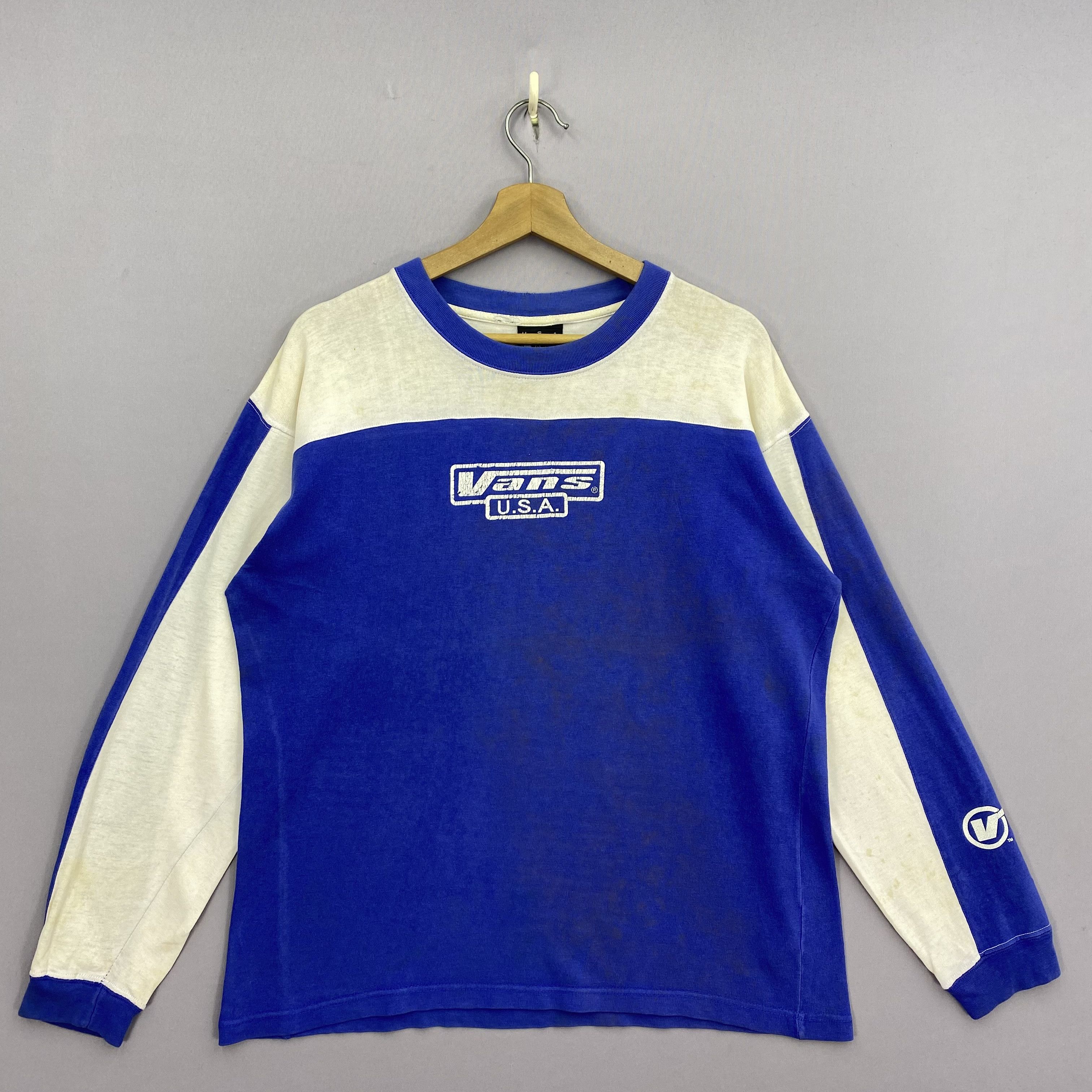 Vans Vintage 90s Vans T-Shirt Vans 66 U.S.A Crewneck Tee 56789 Size US L / EU 52-54 / 3 - 2 Thumbnail