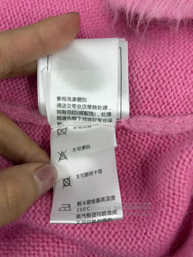 Chanel Chanel Snow series pink snowflake buckle cashmere coat Size XS / US 0-2 / IT 36-38 - 7 Thumbnail