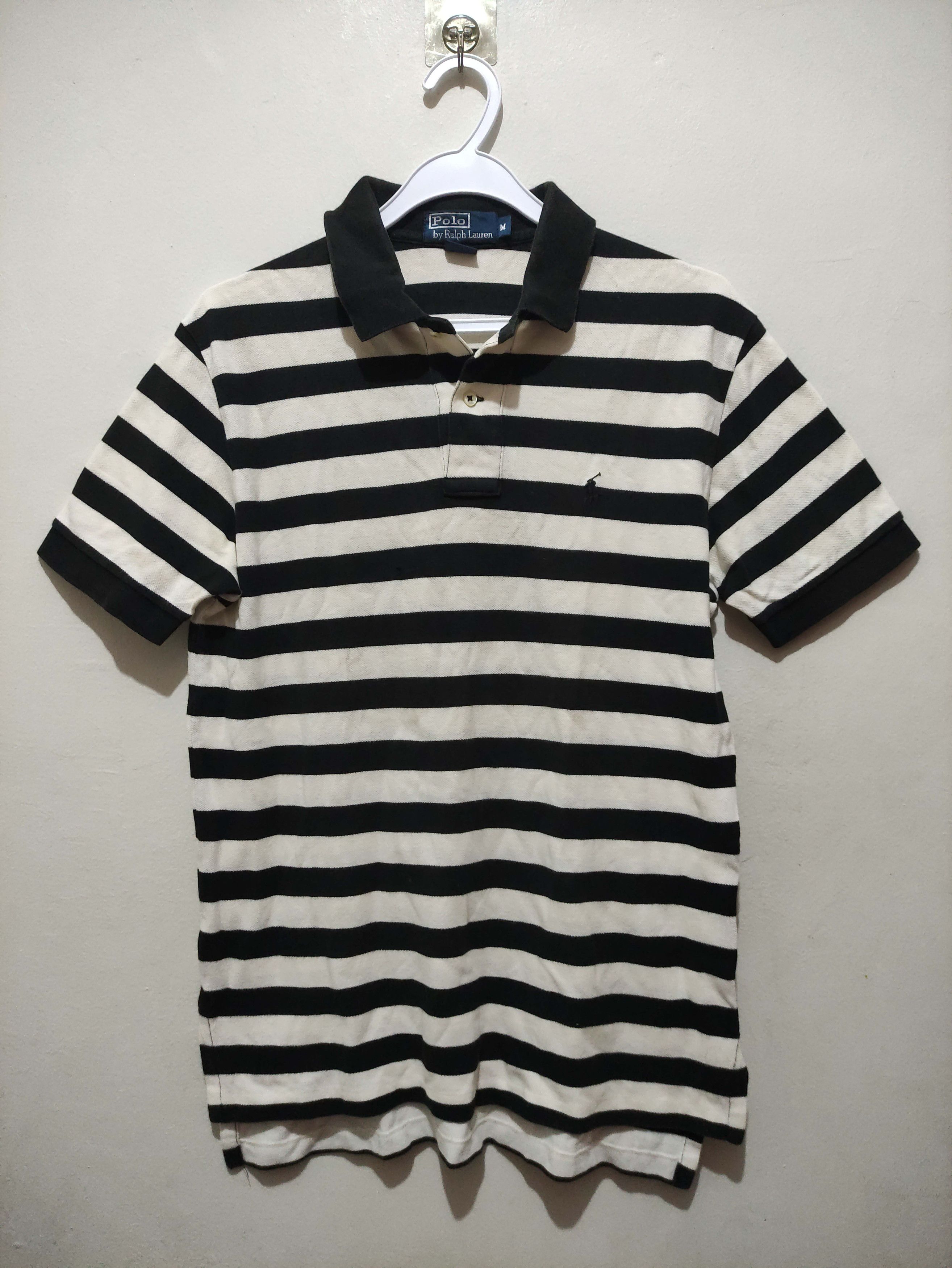 Polo Ralph Lauren Vintage Y2K Polo Ralph Lauren Striped Polo Shirt Size US M / EU 48-50 / 2 - 1 Thumbnail