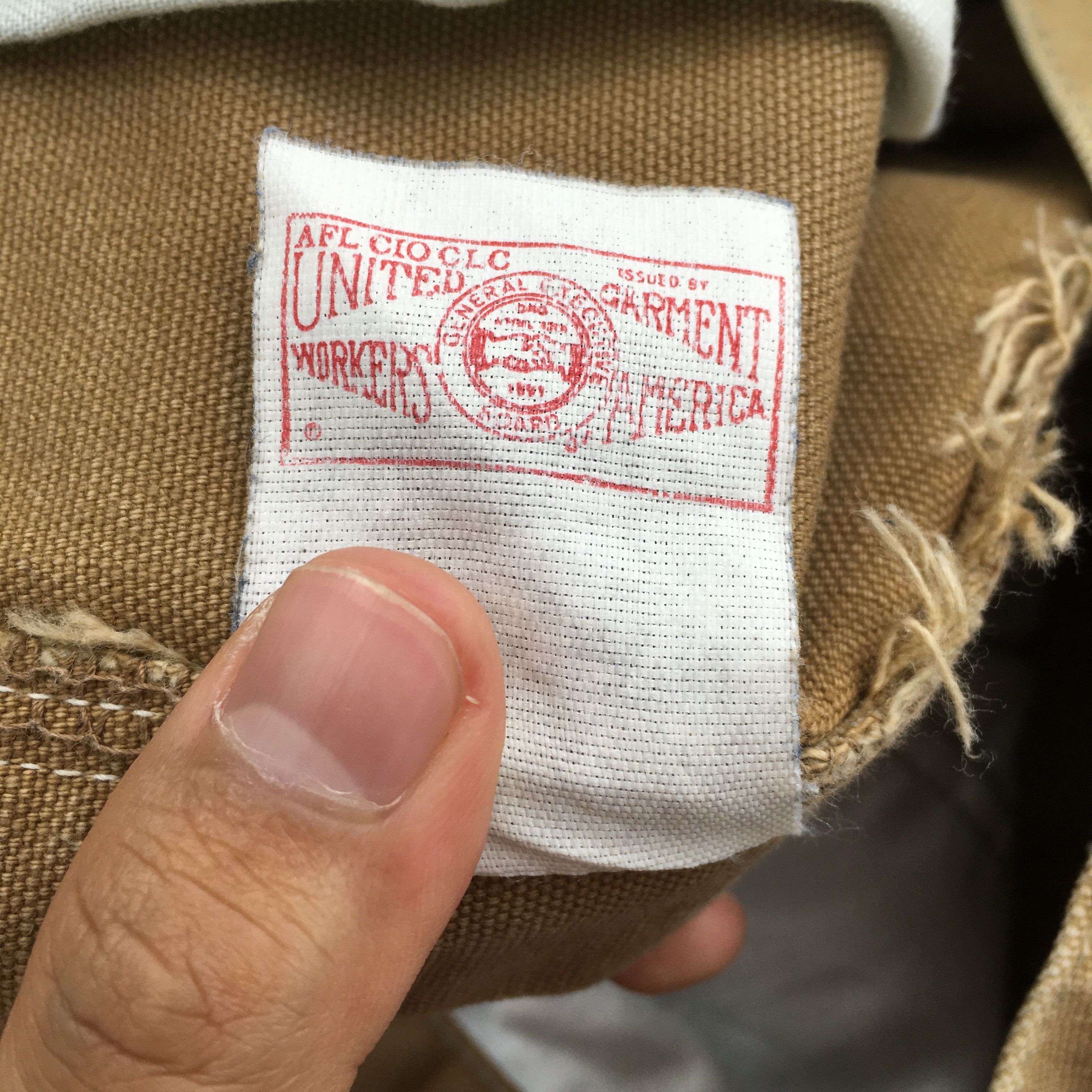 Carhartt Size 28x23Vintage 1980s Carhartt Carpenter Beige Jeans S429 Size US 28 / EU 44 - 13 Thumbnail