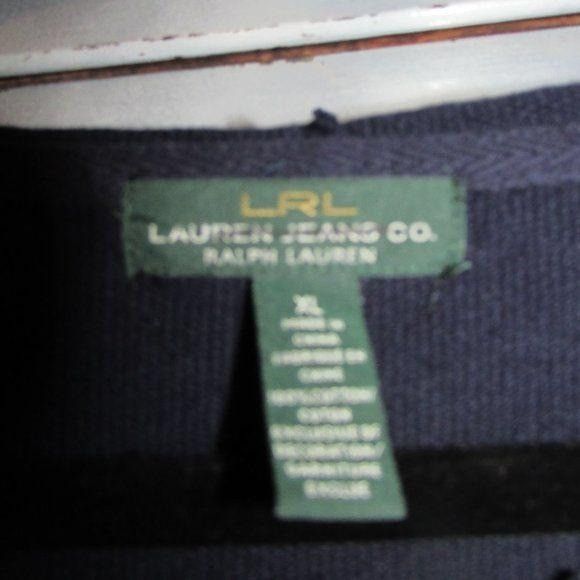 Lauren Ralph Lauren Lauren Jeans Co. XL Nautical Hoodie Size XL / US 12-14 / IT 48-50 - 3 Thumbnail