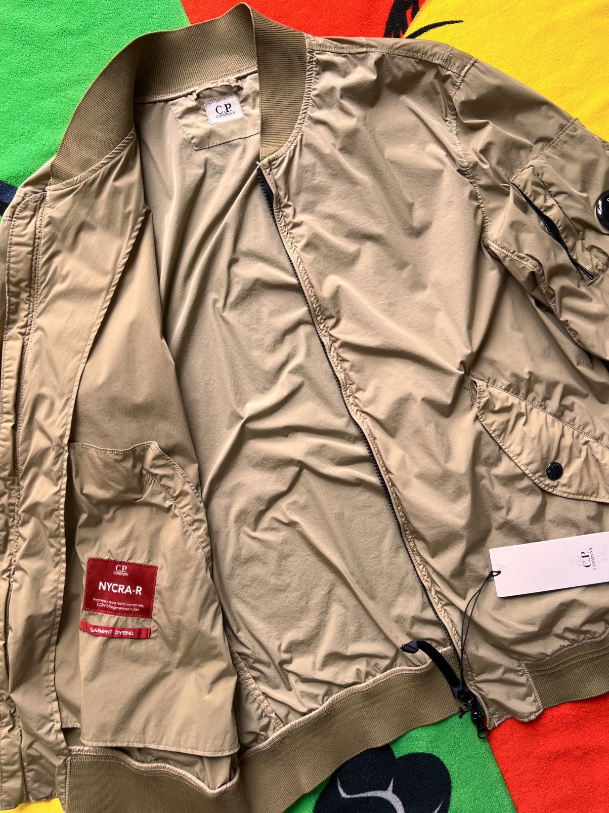 C.P. Company C.P. Company NYcra-R short lightweight Jacket Beige nylon Size US L / EU 52-54 / 3 - 18 Thumbnail