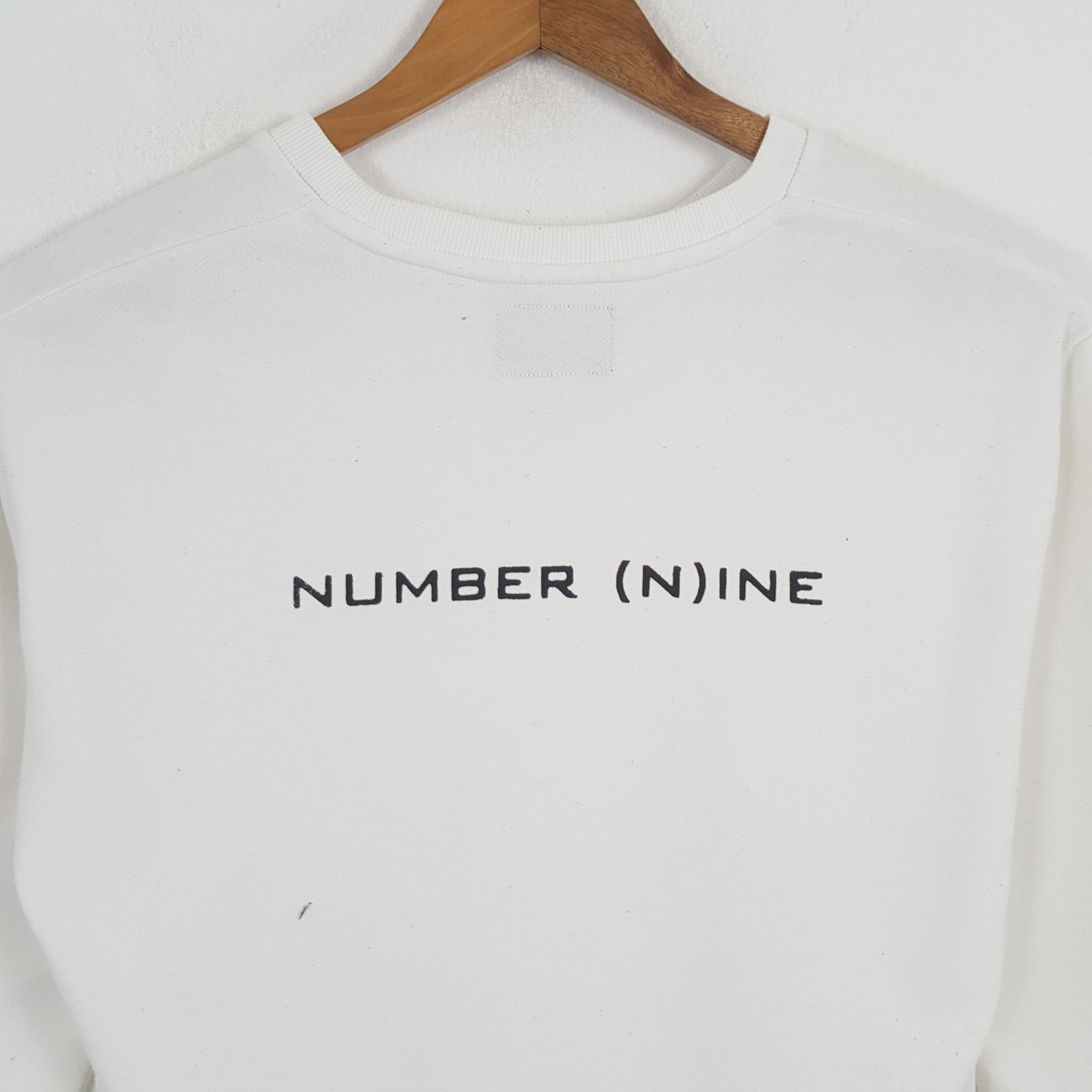Japanese Brand × Number (N)ine × Vintage Vintage NUMBER (N)INE Japanese Fashion Brand T-Shirts Size US XL / EU 56 / 4 - 2 Thumbnail