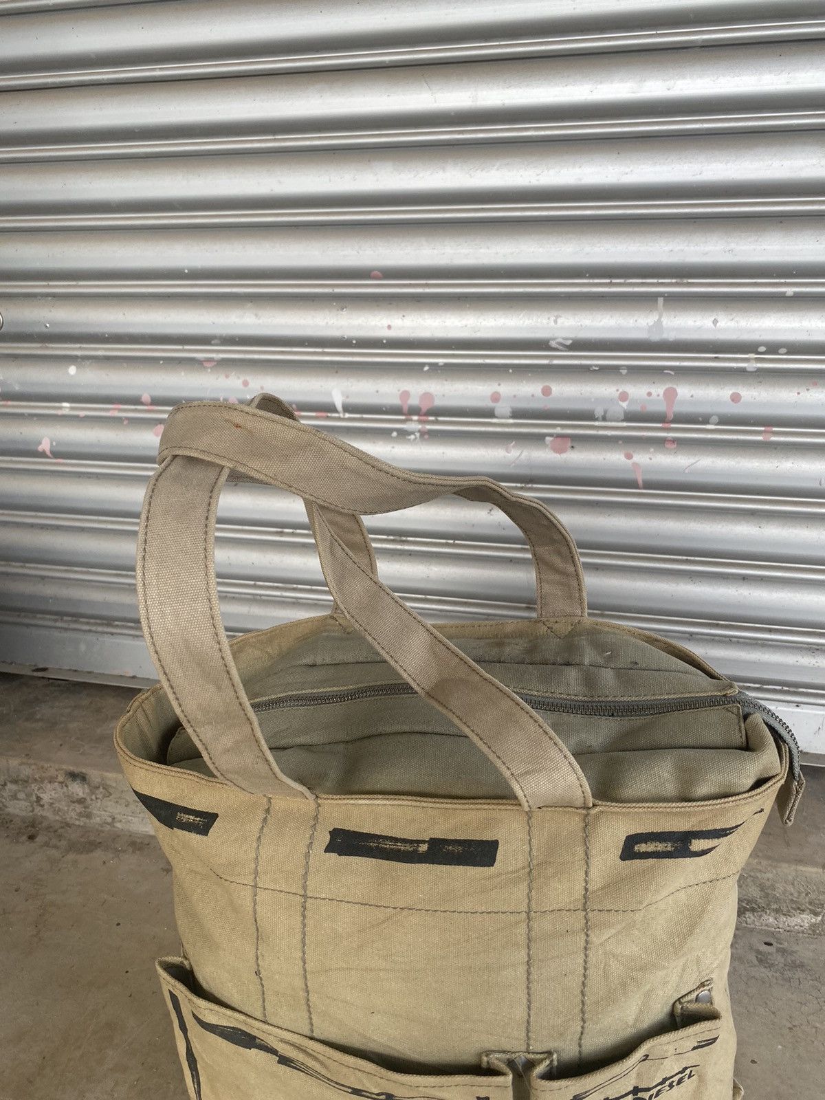 Diesel × If Six Was Nine DIESEL CANVAS TOTE BAG Size ONE SIZE - 4 Thumbnail