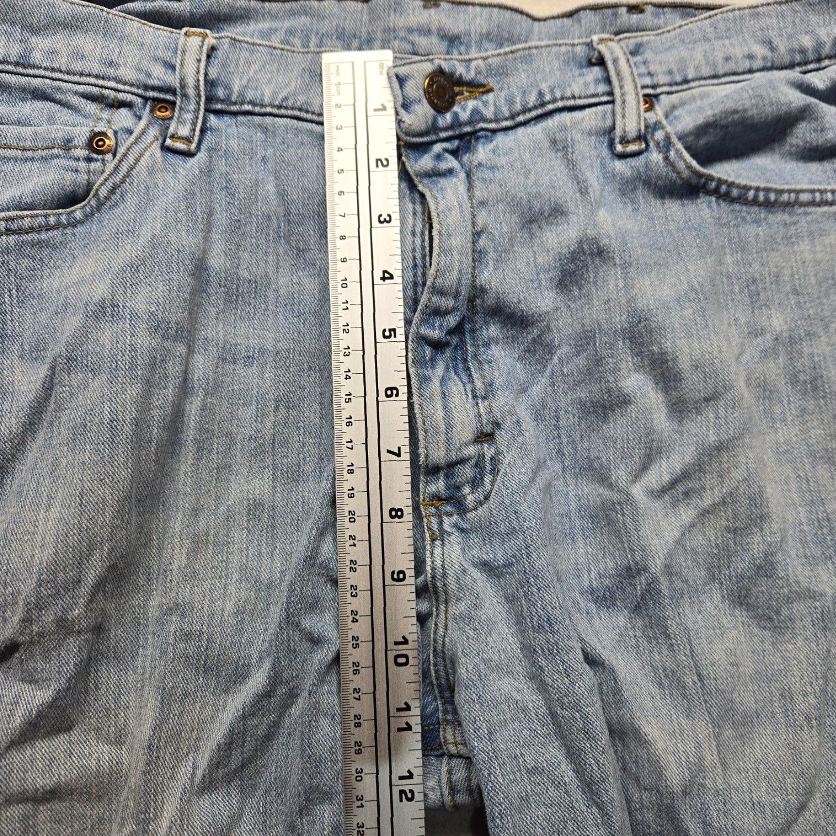 Wrangler VINTAGE Wrangler Men's Jeans Pants Straight Leg Size 38 x 29 Blue Denim 90s Casual Size US 38 / EU 54 - 5 Thumbnail