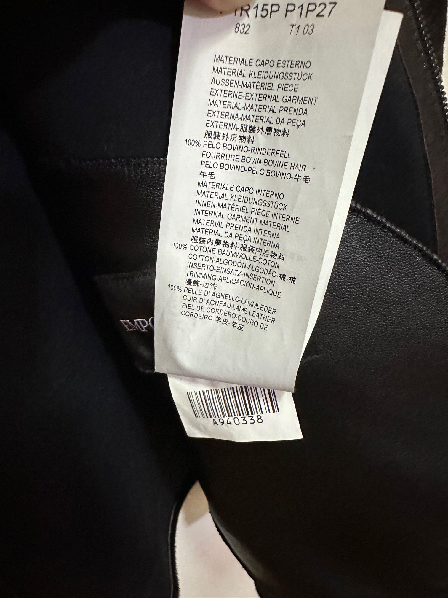 Emporio Armani [Very Rare] Emporio Armani Calf Hair Jacket Size US M / EU 48-50 / 2 - 7 Thumbnail