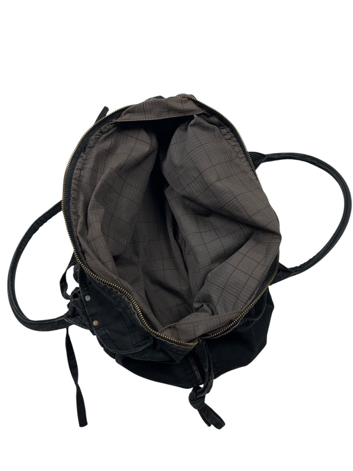 Japanese Brand Vintage y2k Handle Bag Multi Pocket Diesel Style Size ONE SIZE - 6 Thumbnail