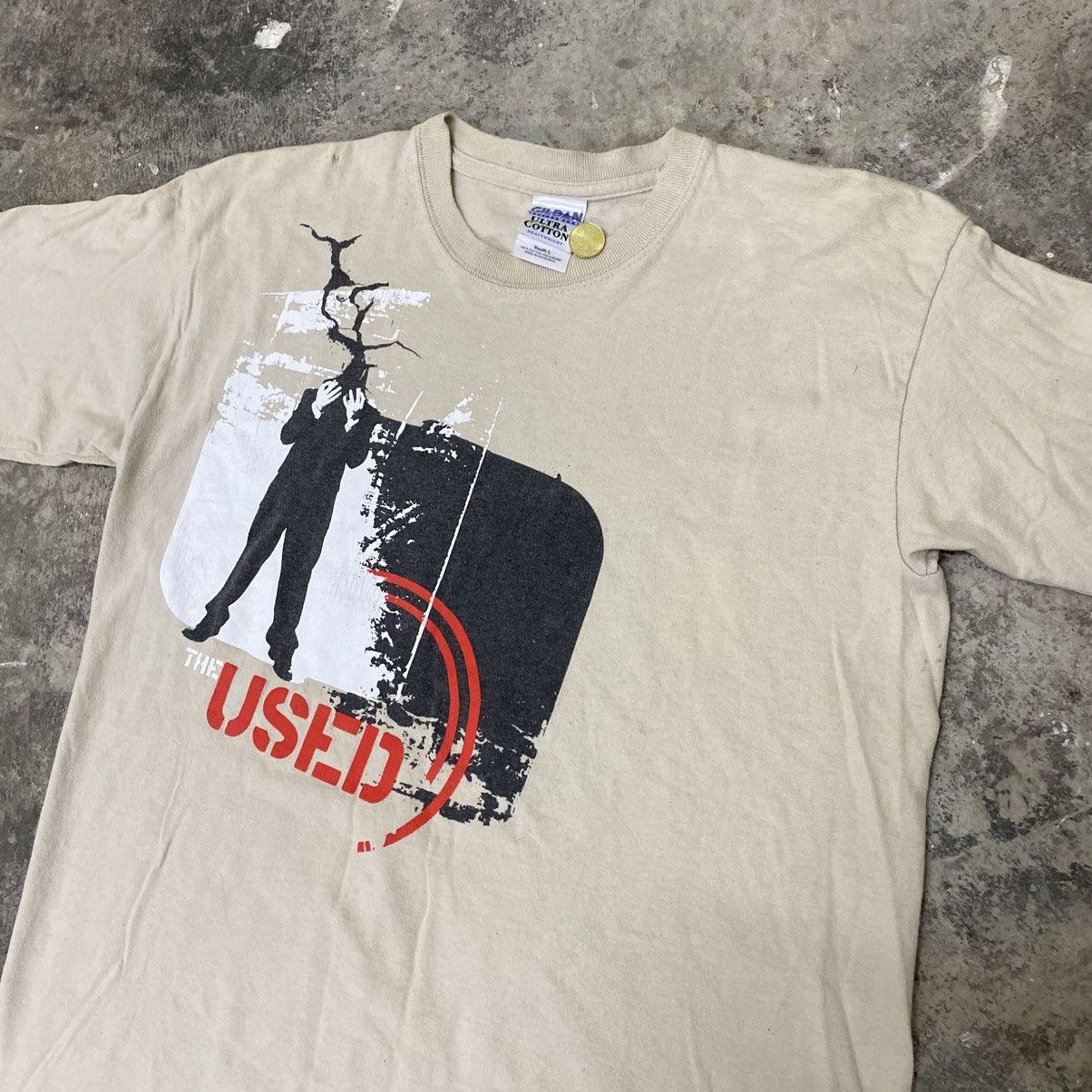Band Tees Vintage Y2K The Used Emo Band Tee Opium Punk Metal Hedi Size US S / EU 44-46 / 1 - 1 Thumbnail