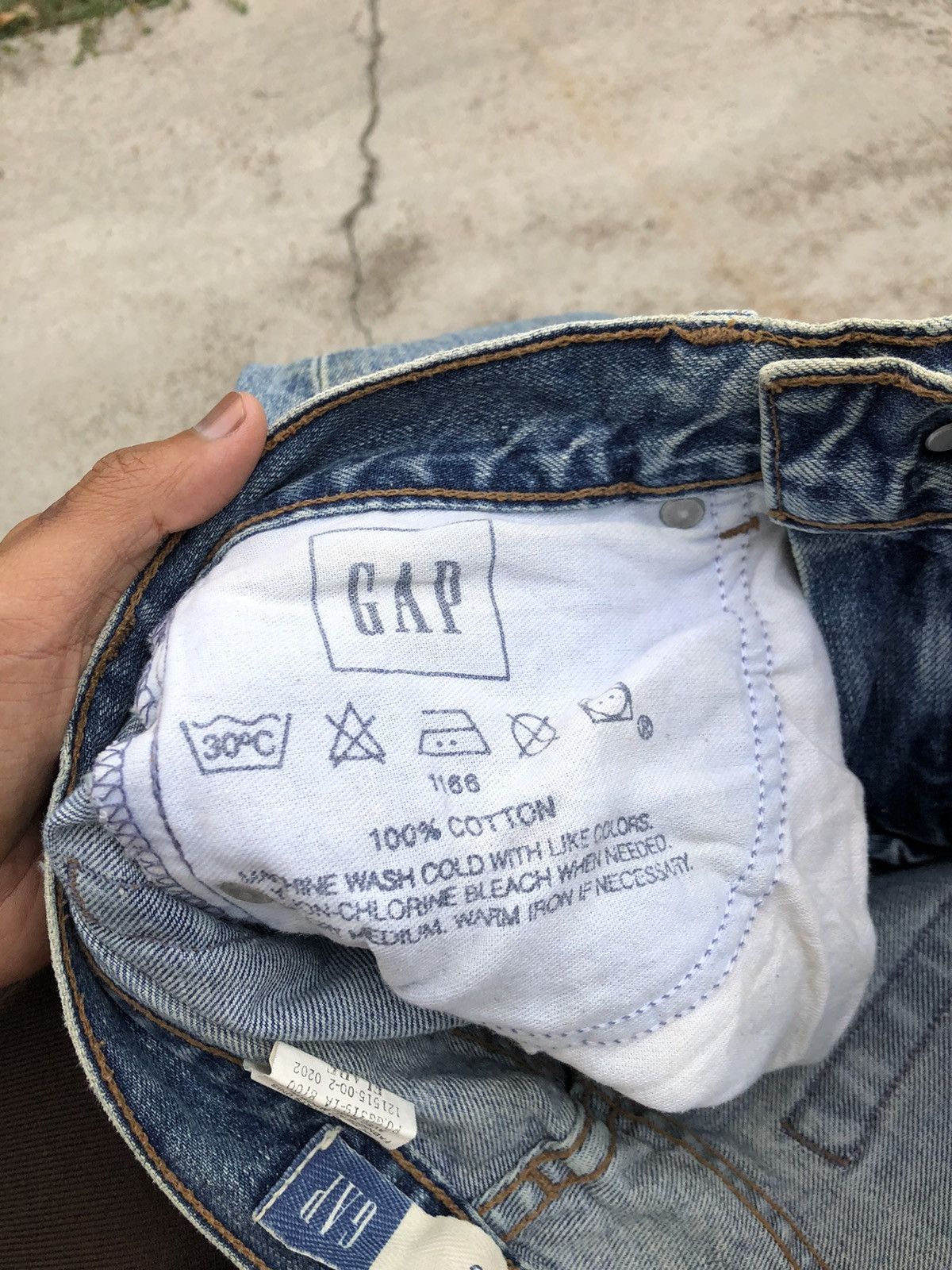 Gap × Vintage FLARED⚡️⚡️VINTAGE GAP USA BLUE JEANS Size 28" / US 6 / IT 42 - 5 Thumbnail