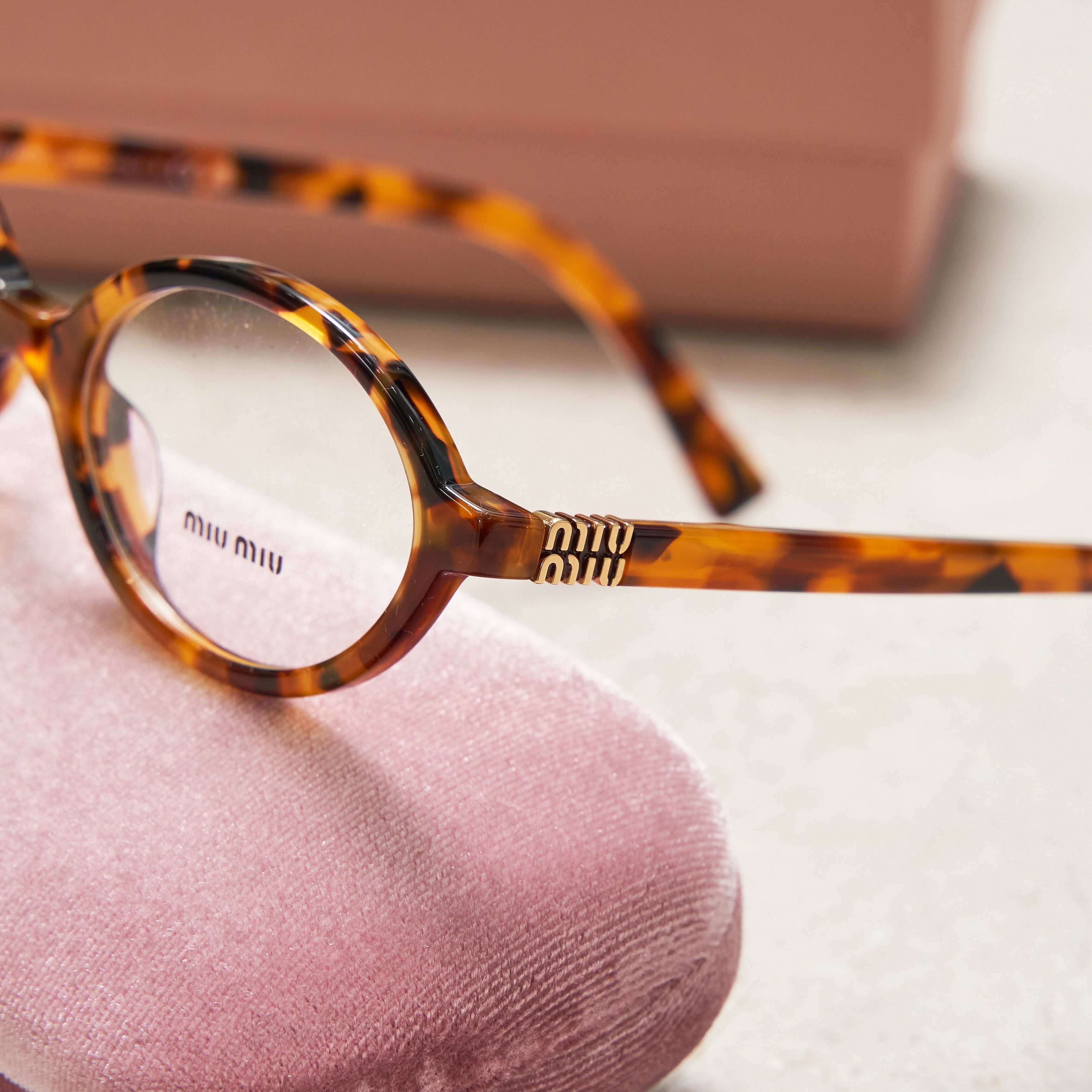 Miu Miu MIU MIU MU 01XV 19P1O1 Eyewear HAVANA Size ONE SIZE - 2 Thumbnail