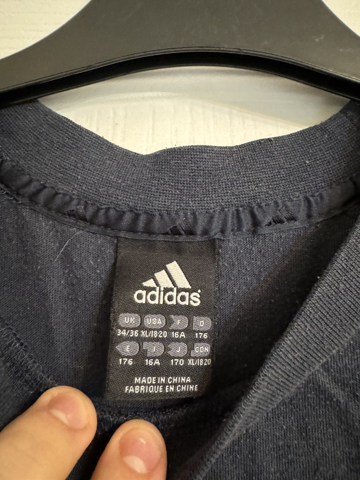 Adidas × Vintage Vintage Real Madrid Adidas Training T Shirt Small size Size US S / EU 44-46 / 1 - 9 Thumbnail